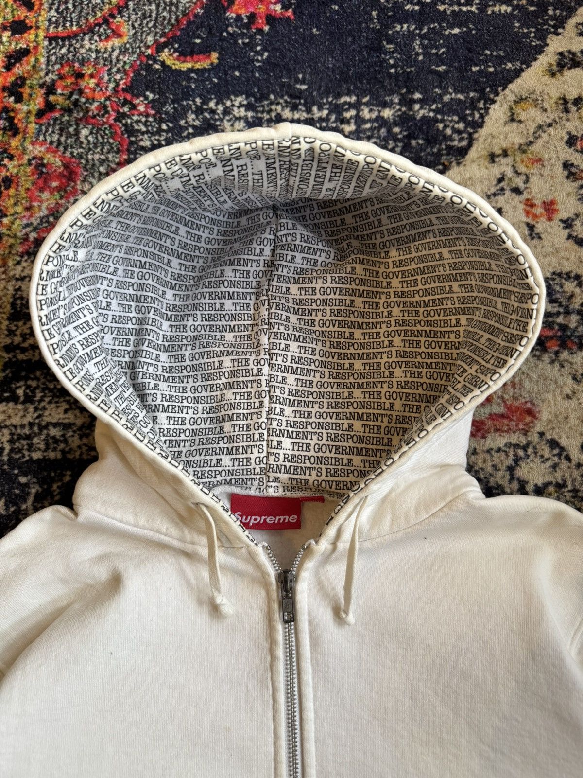 Supreme Rare 2006' Supreme x Public Enemy Zipper Hoodie Size US M / EU 48-50 / 2 - 7 Thumbnail