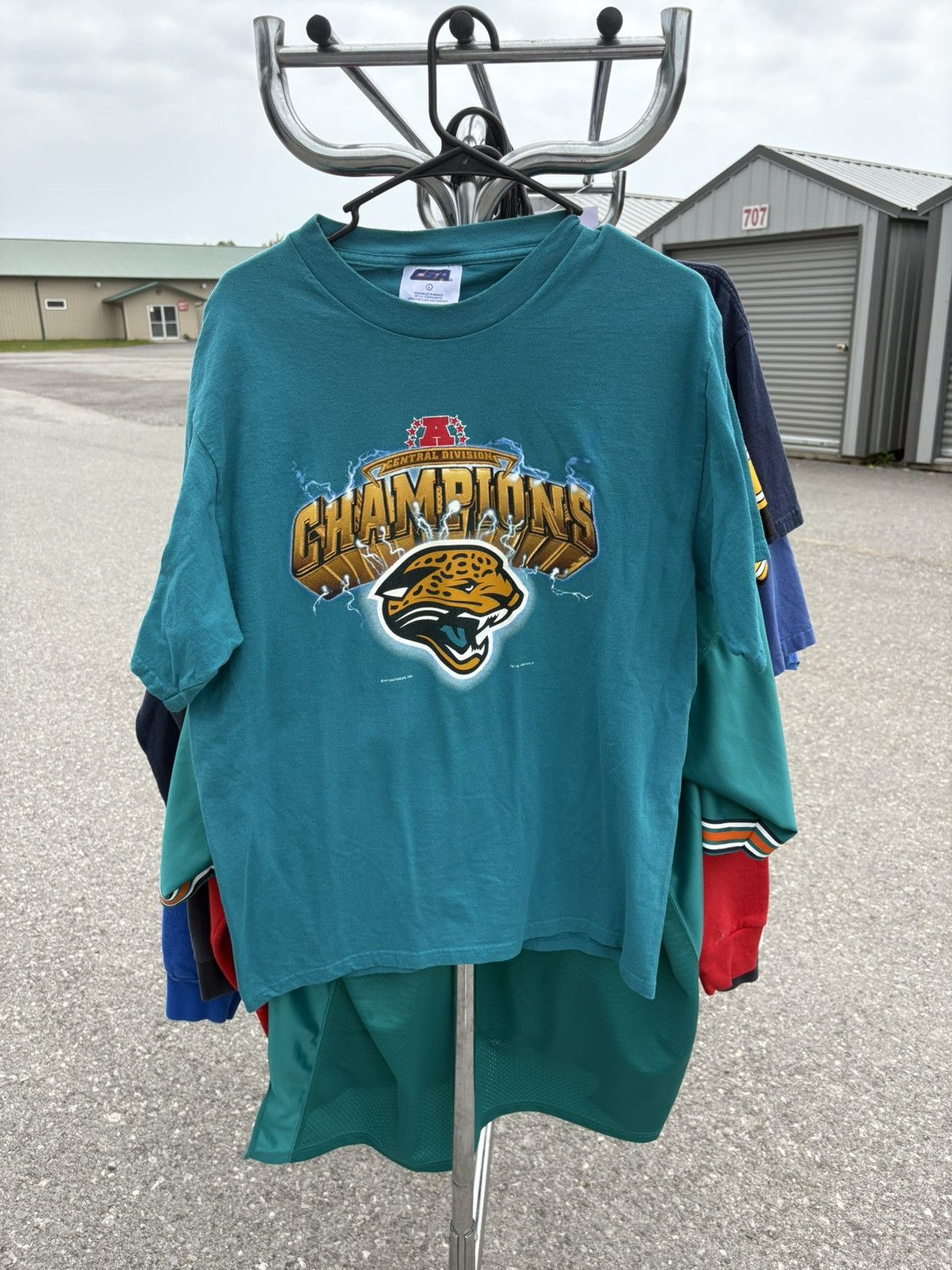 NFL × Vintage 1999 Jacksonville Jaguars Division Champions T-Shirt Size US L / EU 52-54 / 3 - 1 Thumbnail