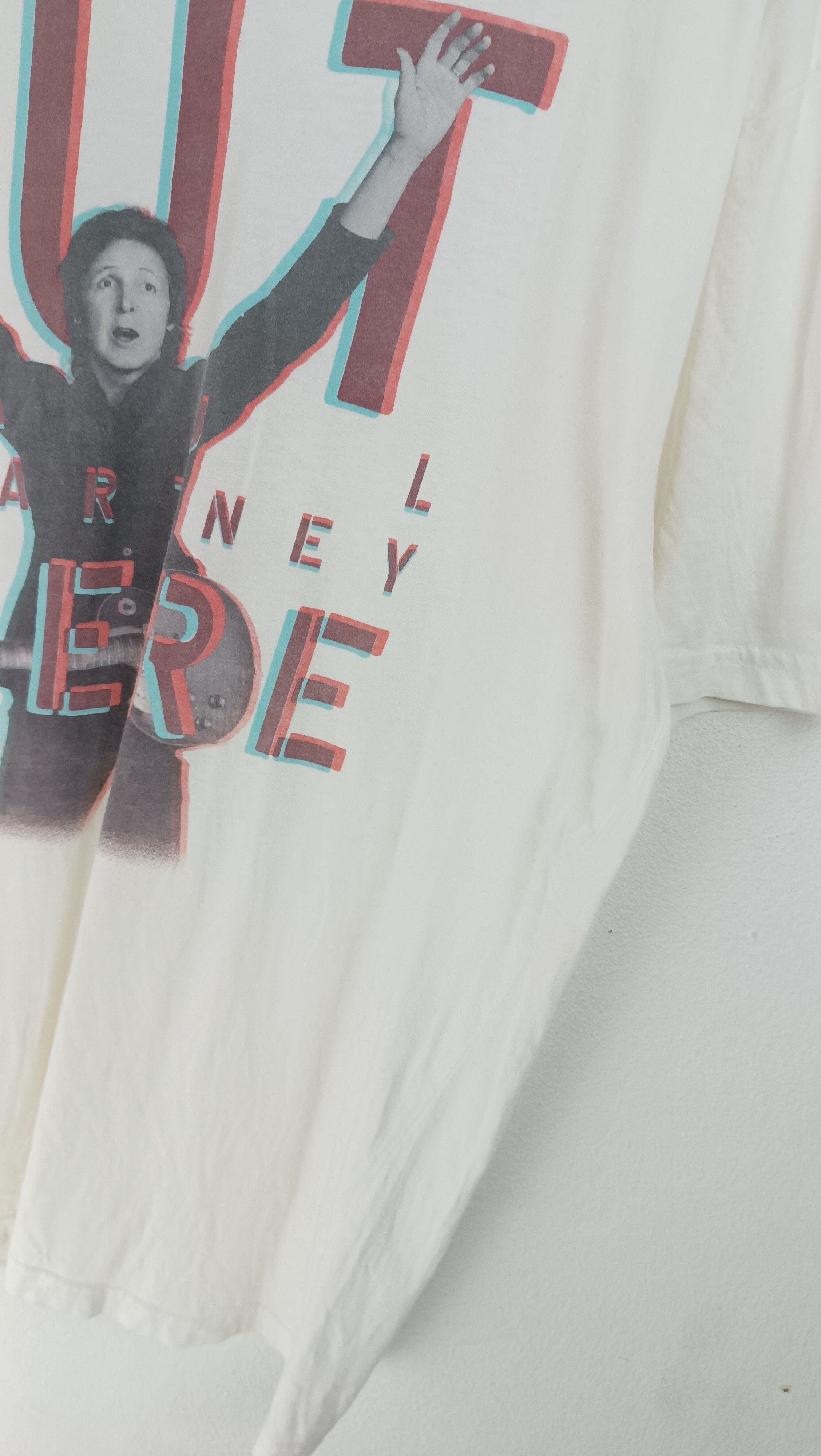 Vintage VINTAGE 2013 PAUL MCCARTNEY TOUR TEE beatles who kinks Size US XL / EU 56 / 4 - 7 Thumbnail