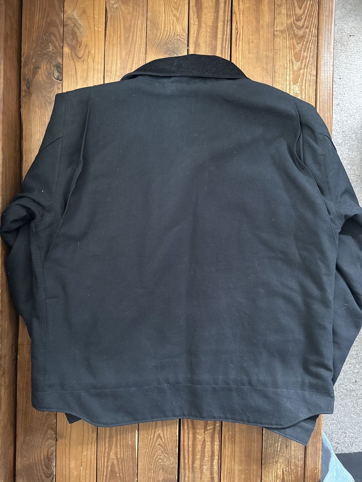 Carhartt × Vintage Carhartt Detroit Blanket Lined Black Jacket Size US L / EU 52-54 / 3 - 2 Thumbnail