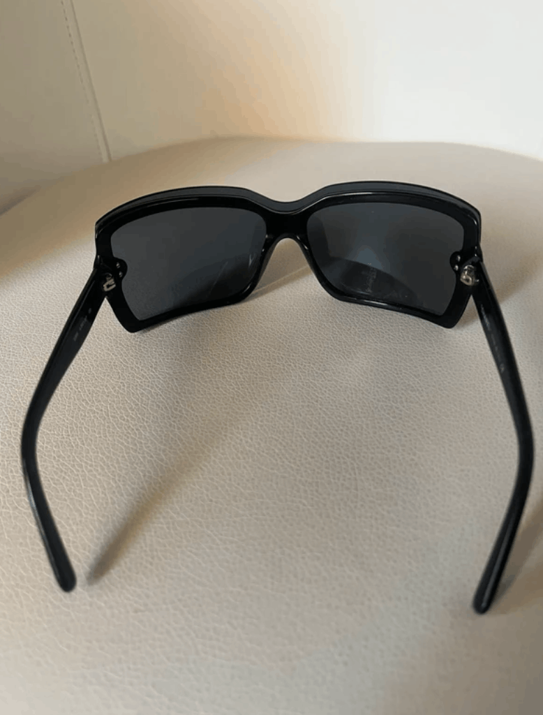 Chanel CHANEL Sunglasses 5065 Rimless Rhinestone 4017 Shields Size ONE SIZE - 7 Thumbnail