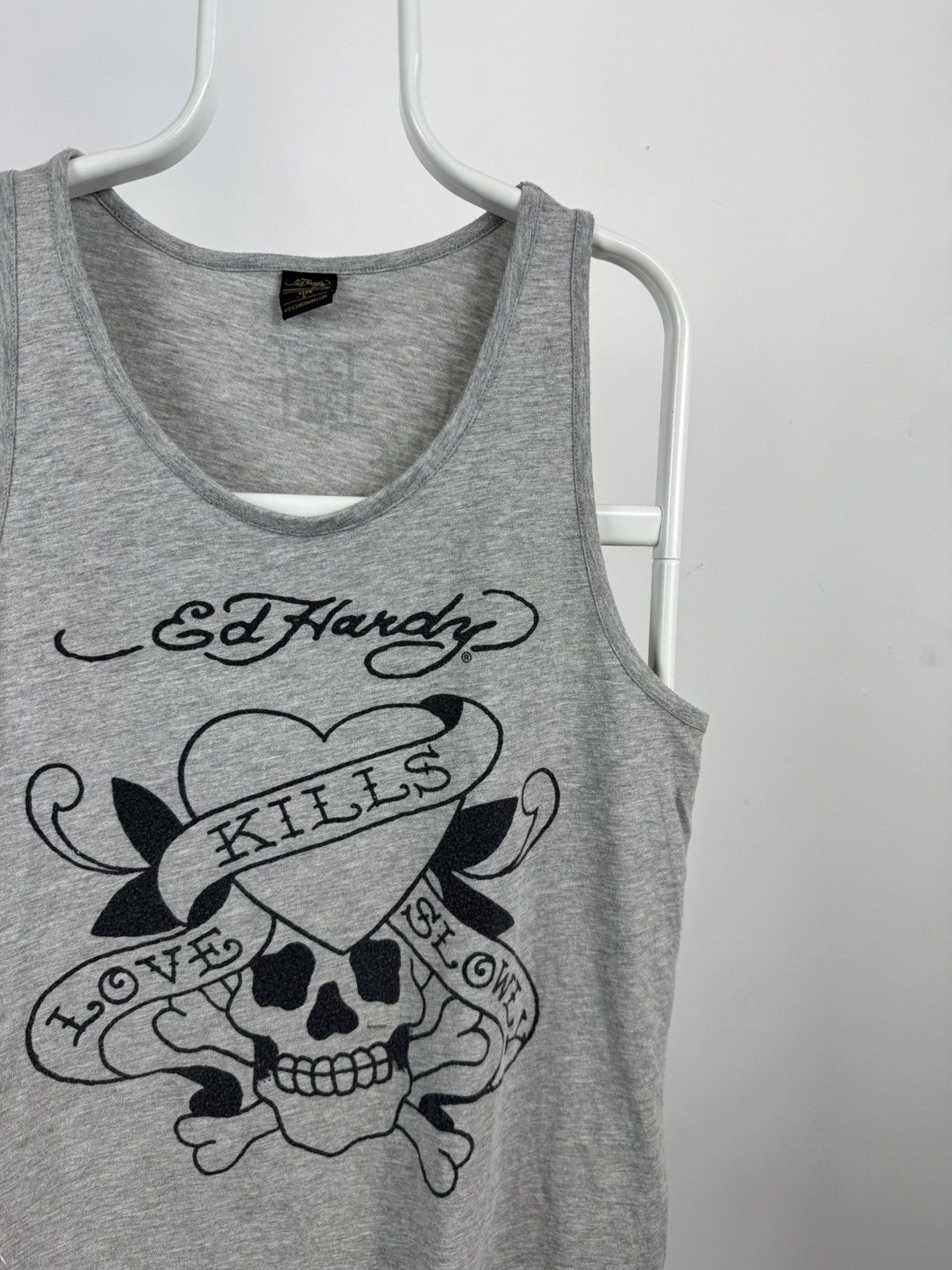 Ed Hardy Ed Hardy Big Logo Tank Top Size US L / EU 52-54 / 3 - 2 Thumbnail