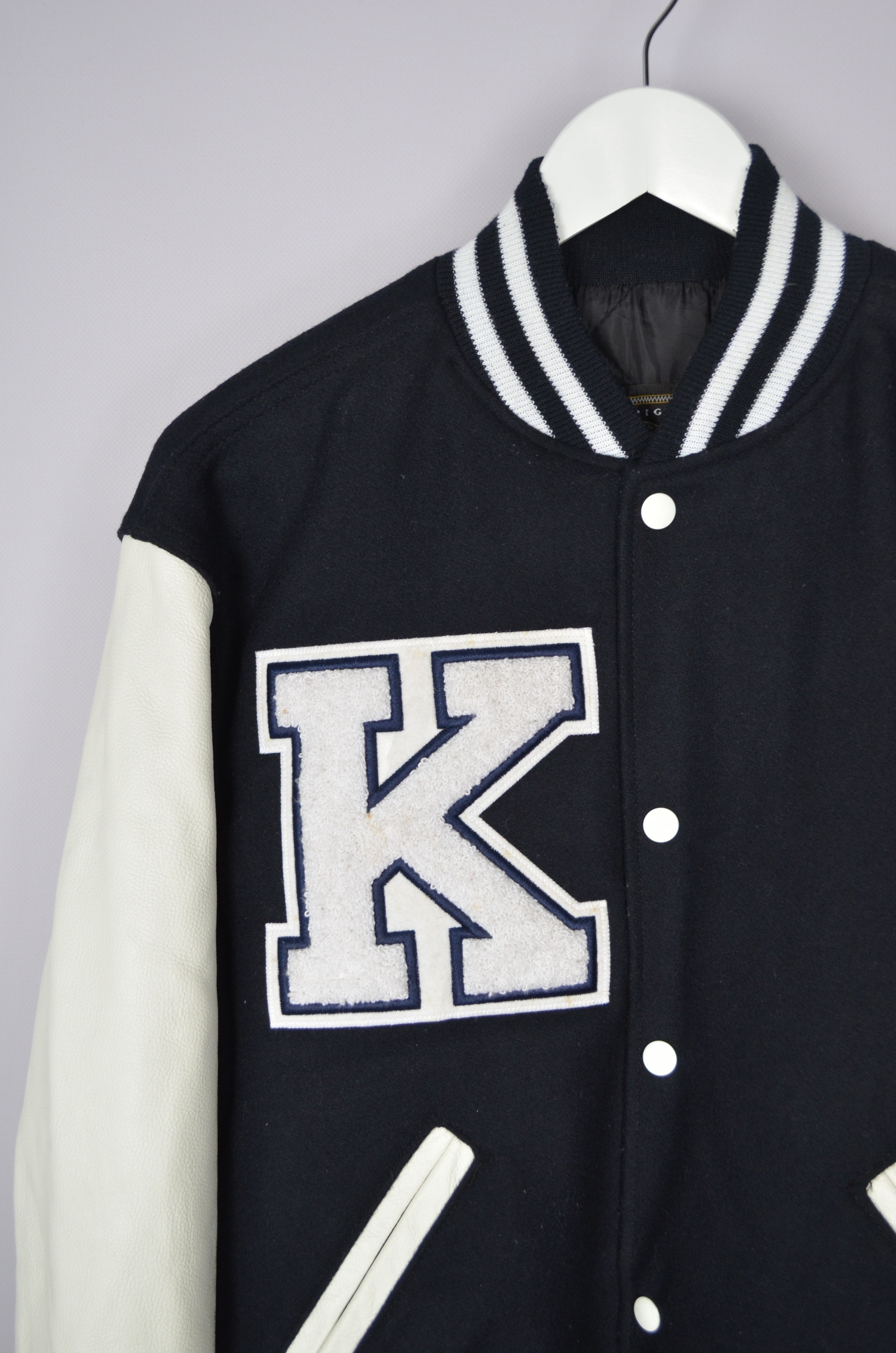 Holloway × Vintage Vintage Holloway Wool / Leather Varsity Jacket 90s y2k Size US S / EU 44-46 / 1 - 4 Thumbnail