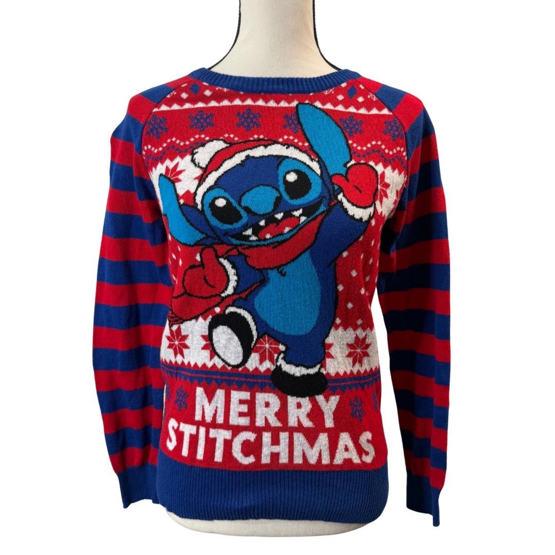 Disney Disney Women’s Lilo and Stitch Christmas Sweater Size S Size S / US 4 / IT 40 - 1 Thumbnail