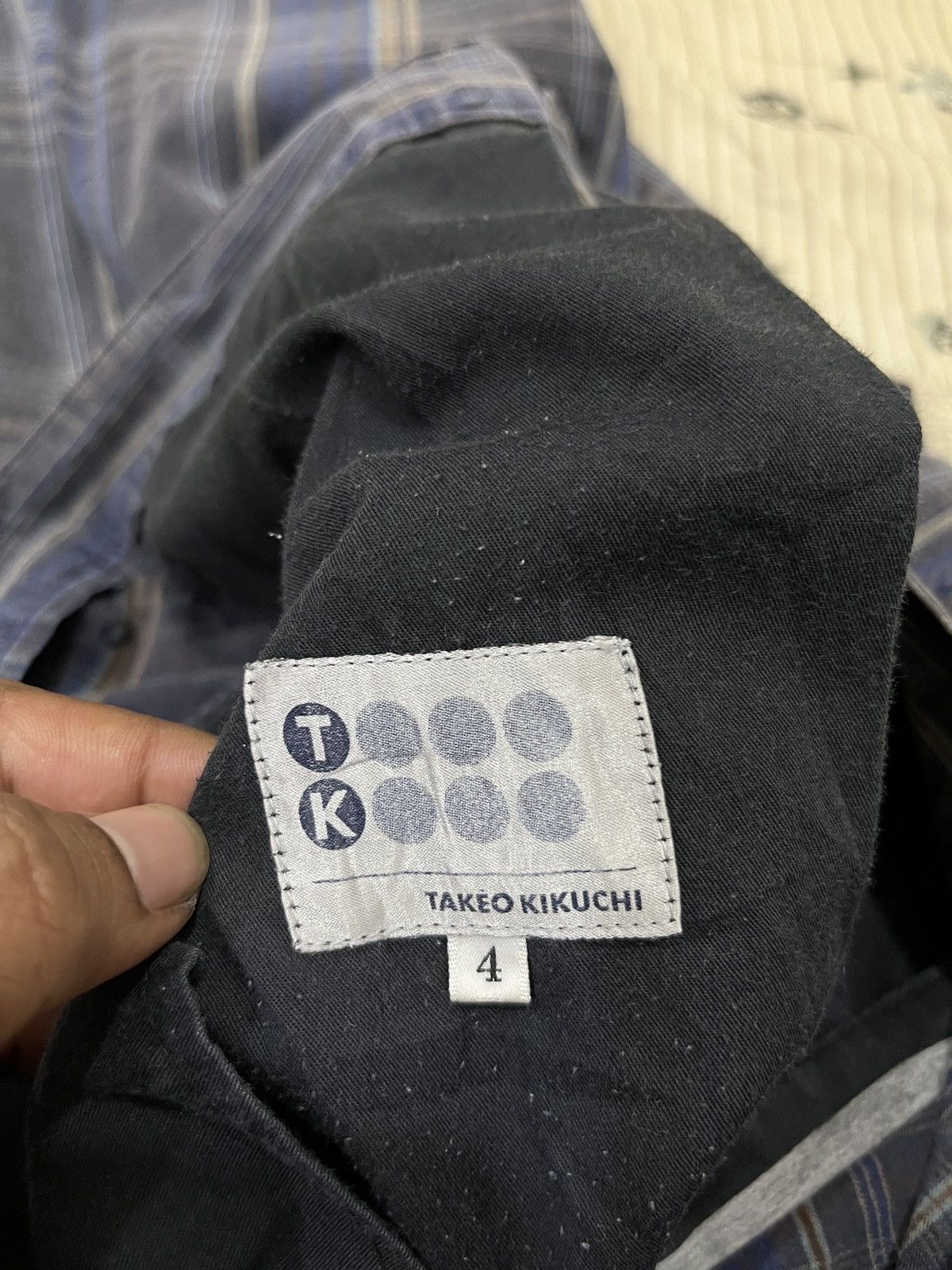 Takeo Kikuchi 🔥🔥🔥STEALS TAKEO KIKUCHI TARTAN PANTS Size US 33 - 11 Thumbnail