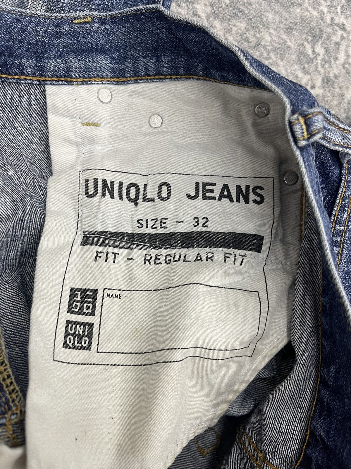 Uniqlo Uniqlo Regular Fit Selvedge Denim Size US 32 / EU 48 - 9 Thumbnail