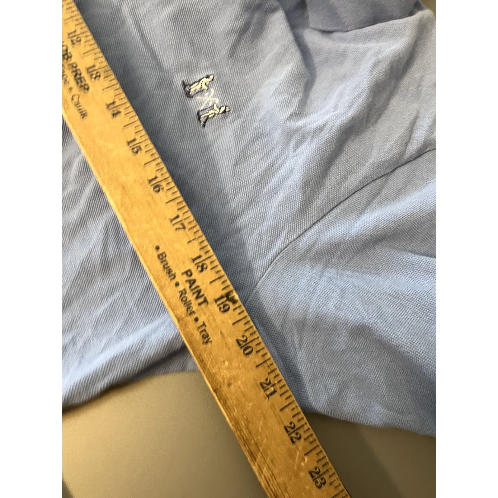 Ralph Lauren Polo Golf Ralph Lauren Polo Shirt Men M Blue 100% Pima Cotton Solid Embroidered Logo Size US M / EU 48-50 / 2 - 6 Thumbnail