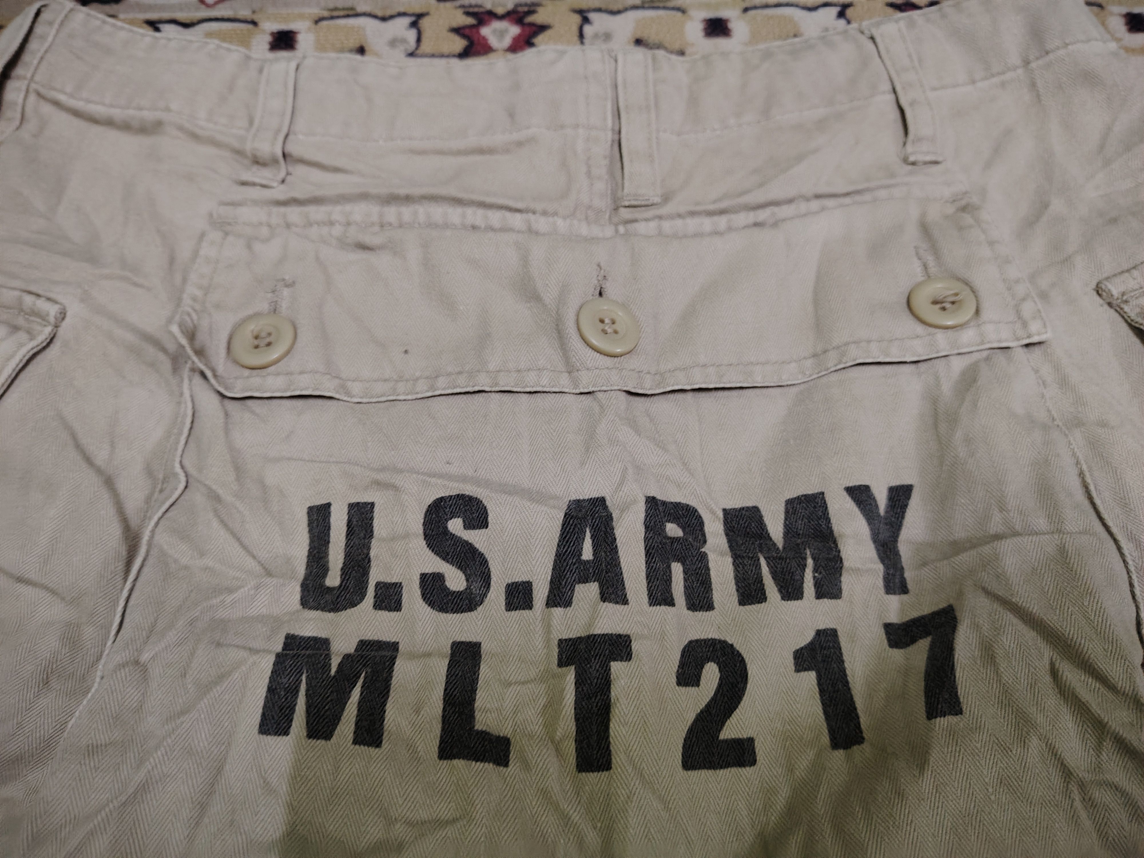 Vintage Vintage US Army MLT217 Hbt Monkey Pants Size US 29 - 3 Thumbnail