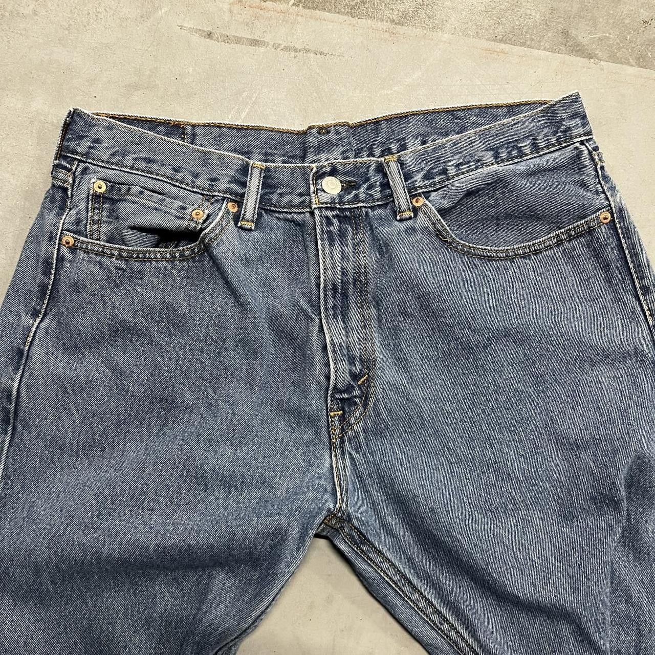 Levi's × Vintage Vintage Y2K Levis Relaxed Medium wash Grunge Denim Jeans! Size US 36 / EU 52 - 5 Thumbnail