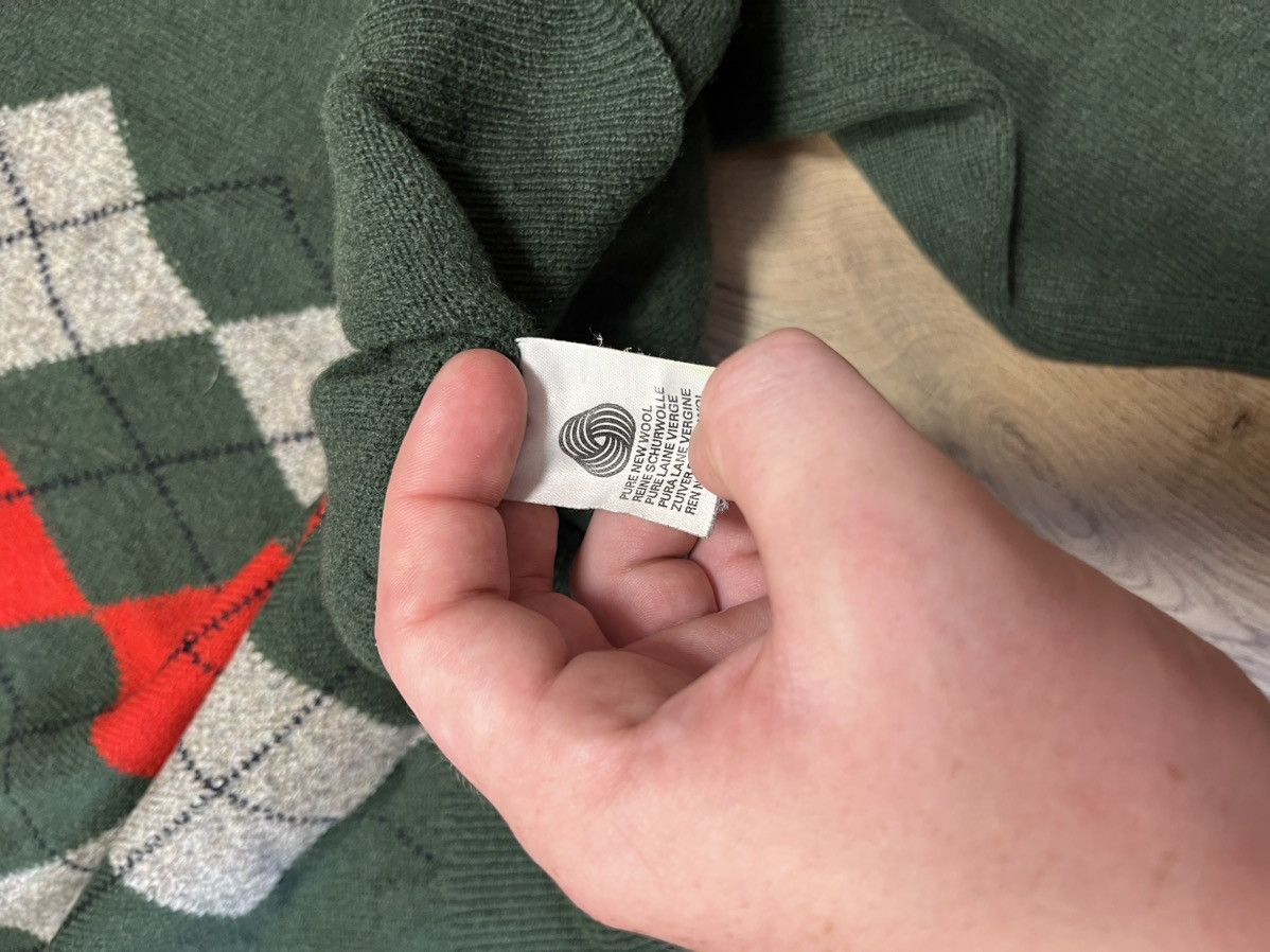Burberry × Vintage Vintage Berberry multiple colour 100% wool rare sweater Size US L / EU 52-54 / 3 - 6 Thumbnail