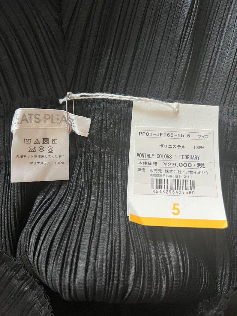 Issey Miyake issey miyake size:5 Black straight-leg trousers 2506-Nexta Size US 26 / EU 42 - 4 Thumbnail