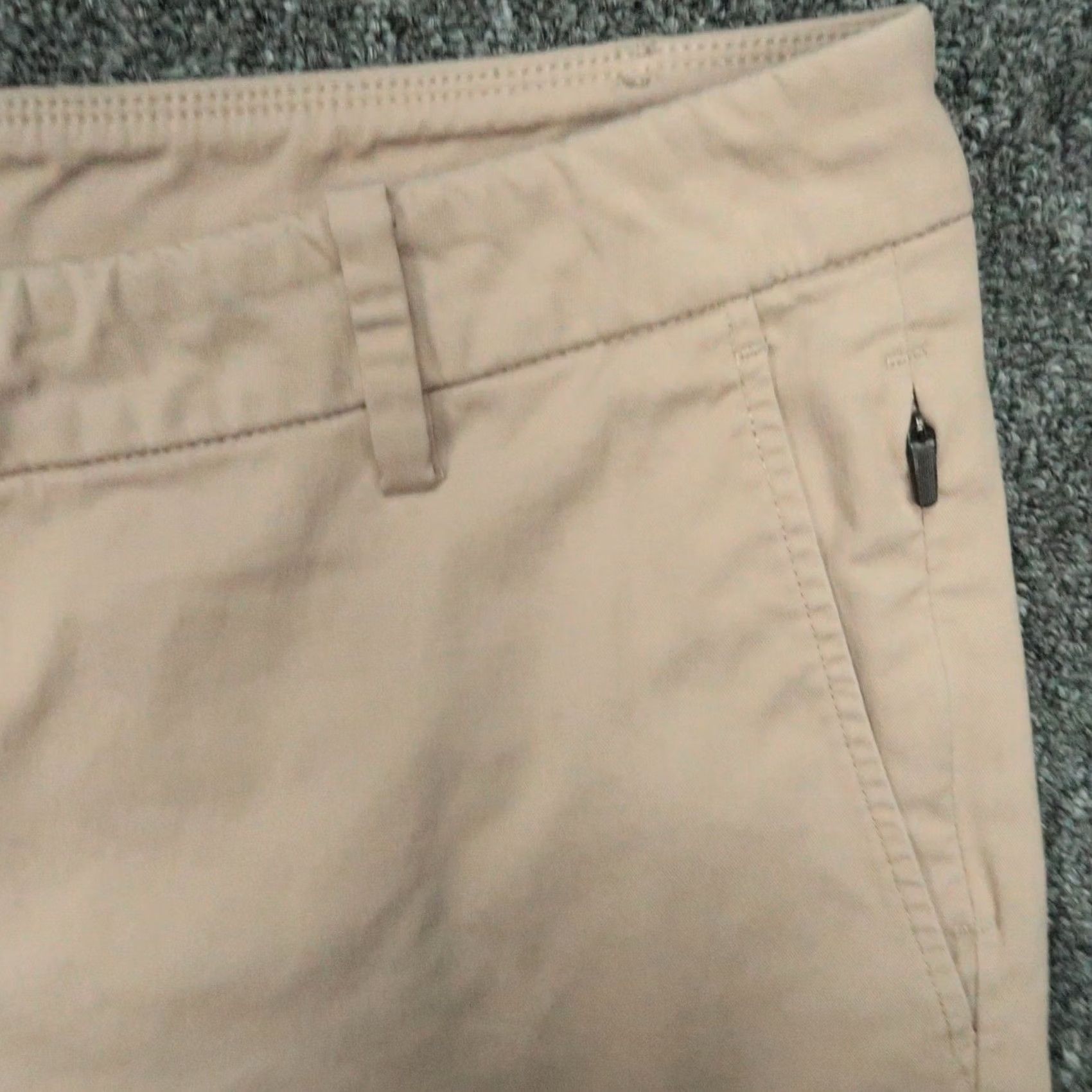 Vintage Birddogs Pants Mens 36x34 Khaki Tan Stretch Chino Zip Pocket Slim? (adjusted?) Size US 36 / EU 52 - 3 Thumbnail