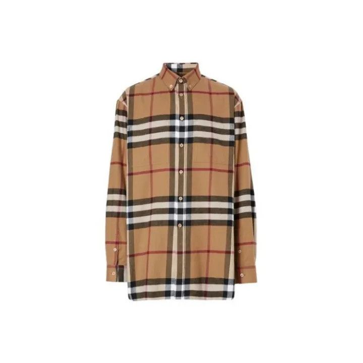 Burberry Burberry Casual Check Cotton Flannel Shirt Size US S / EU 44-46 / 1 - 1 Thumbnail