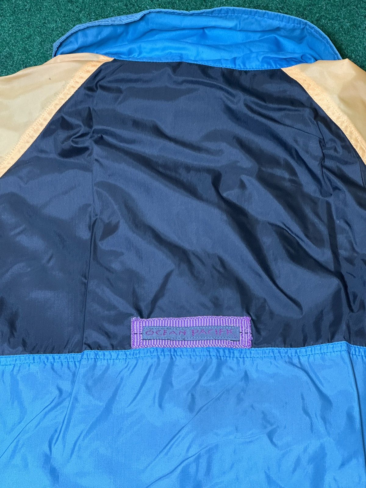 Ocean Pacific × Vintage Vintage 90s Ocean Pacific OP Windbreaker West Coast Jacket Size US L / EU 52-54 / 3 - 7 Thumbnail