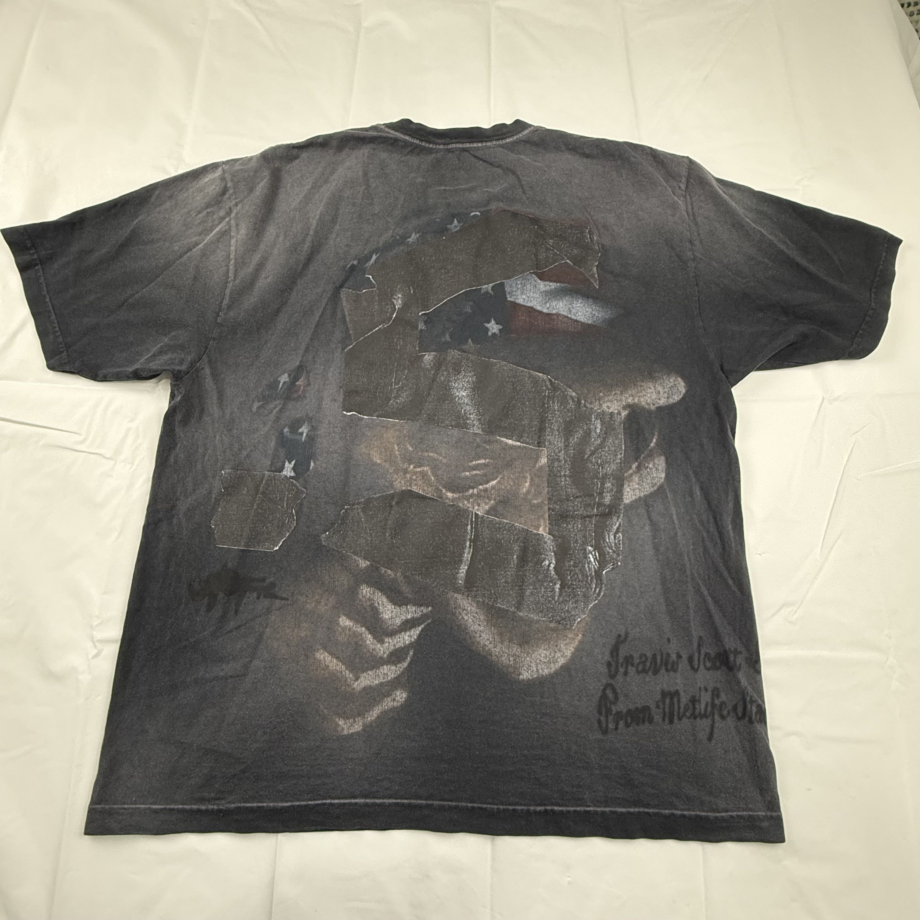 Travis Scott Travis Scott Utopia MetLife Stadium Tour Tee Riding Thunder Size US XL / EU 56 / 4 - 5 Thumbnail