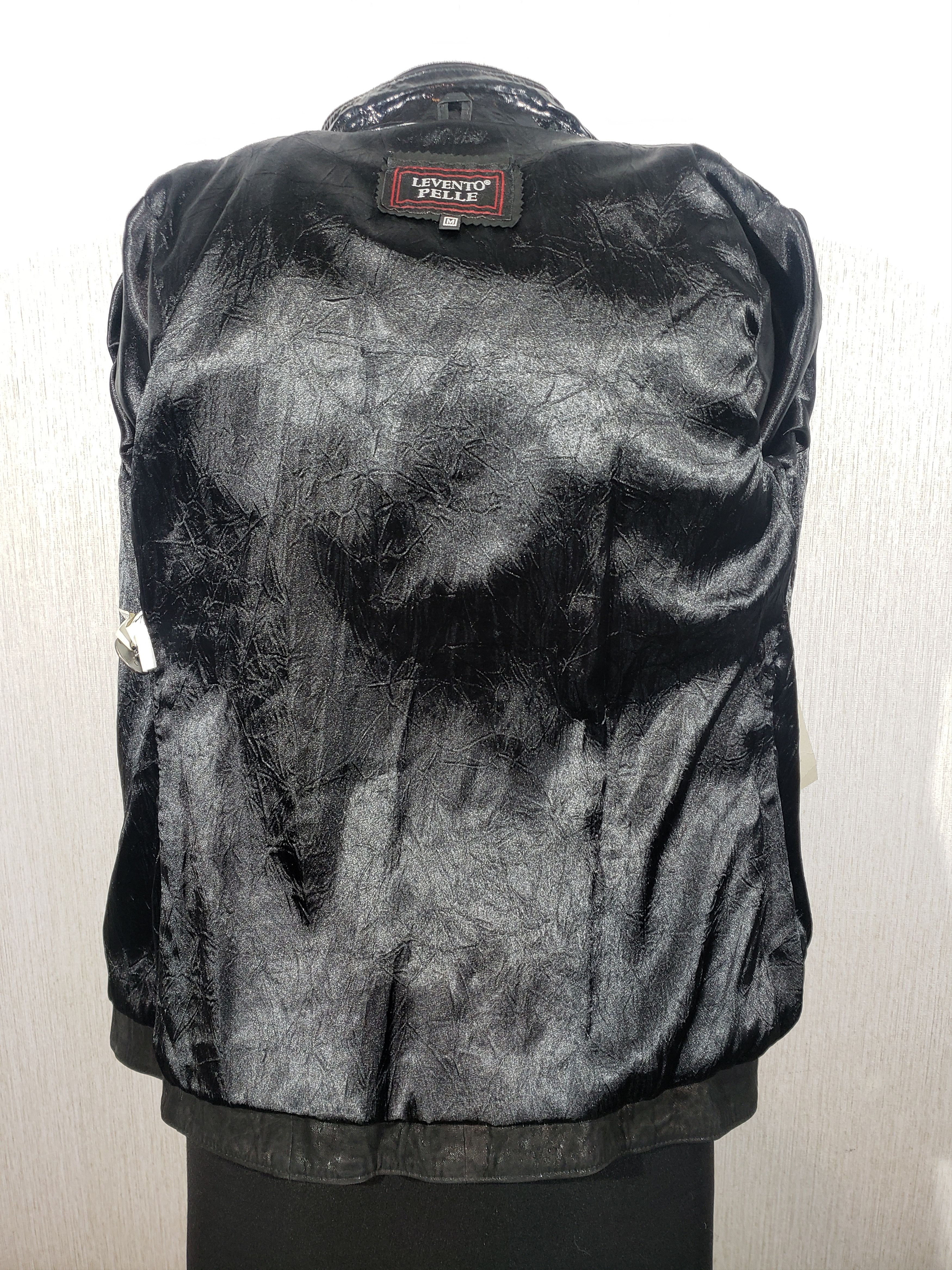 Other Stylish women's leather jacket with buttons. Size M / US 6-8 / IT 42-44 - 7 Thumbnail