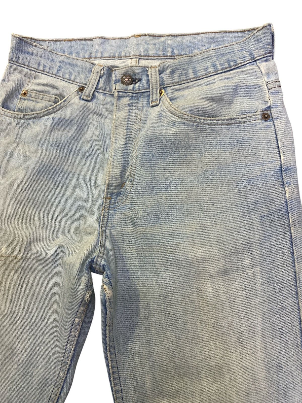 Levi's × Levi's Vintage Clothing × Vintage Vintage 70s Levi’s Jeans Orange Tab Button 8 Talon Zipper Size US 30 / EU 46 - 8 Thumbnail