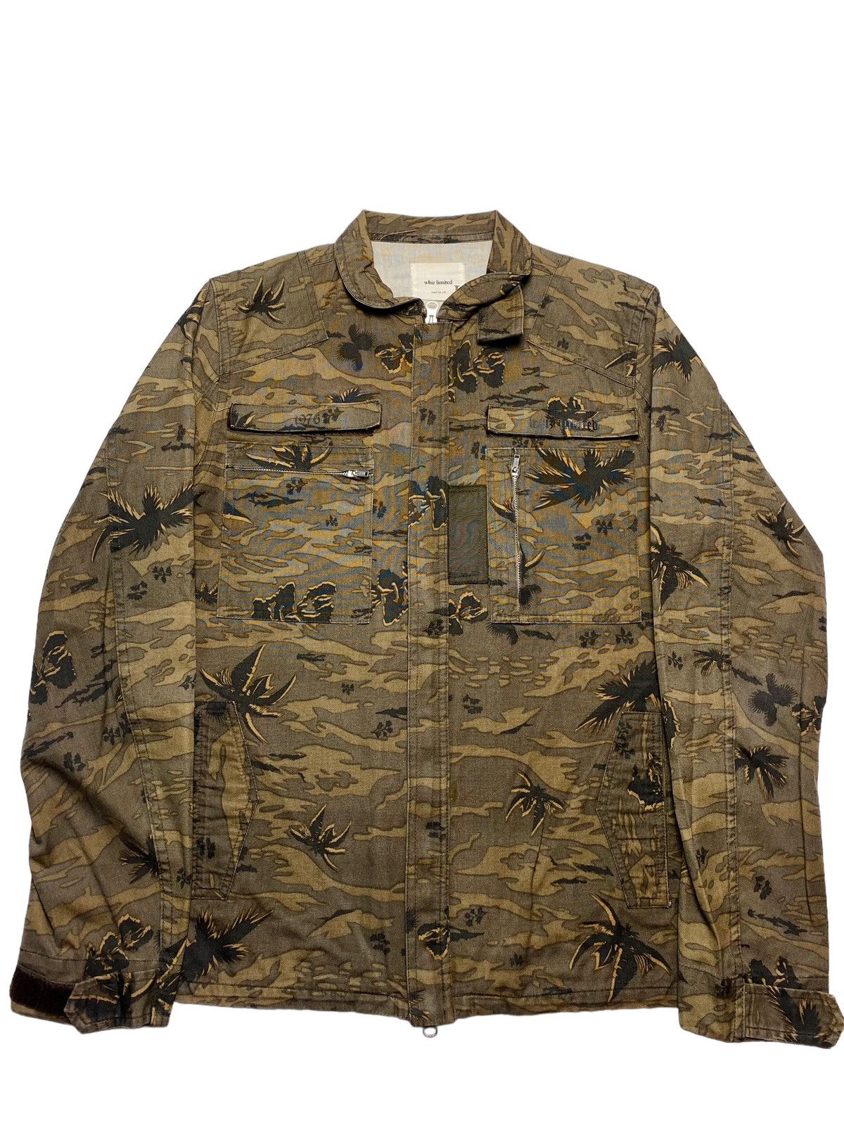 If Six Was Nine 2000s Whiz Limited - Ocean Camo Shirt Jacket Size US M / EU 48-50 / 2 - 1 Thumbnail