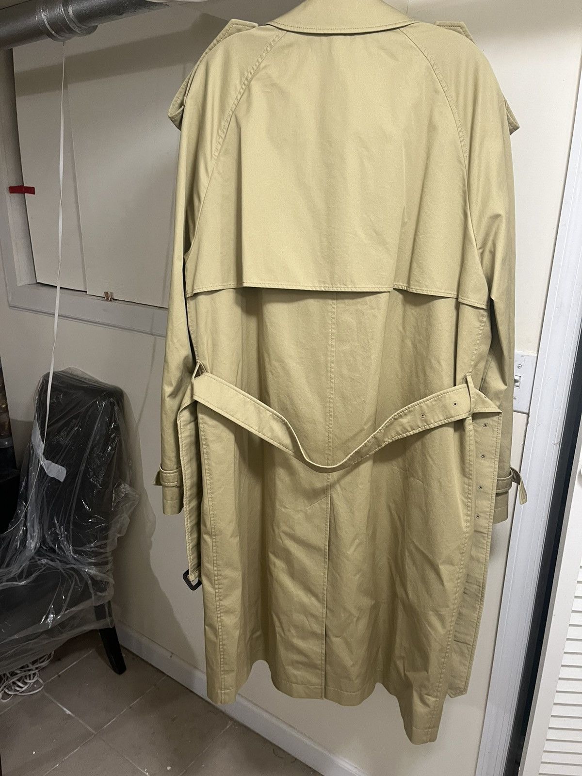 Burberry Prorsum Burberry Men’s Mid-Length Gabardine Trench Coat Sz 48 Size US M / EU 48-50 / 2 - 12 Thumbnail