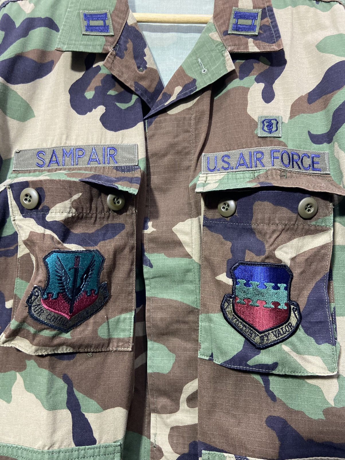 Other Vintage US Army Military Camouflage Field Jacket Size US XL / EU 56 / 4 - 2 Thumbnail