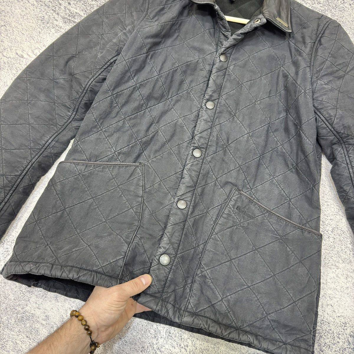 Barbour Barbour Liddesdale Polarquilt Leather M size Size US M / EU 48-50 / 2 - 5 Thumbnail