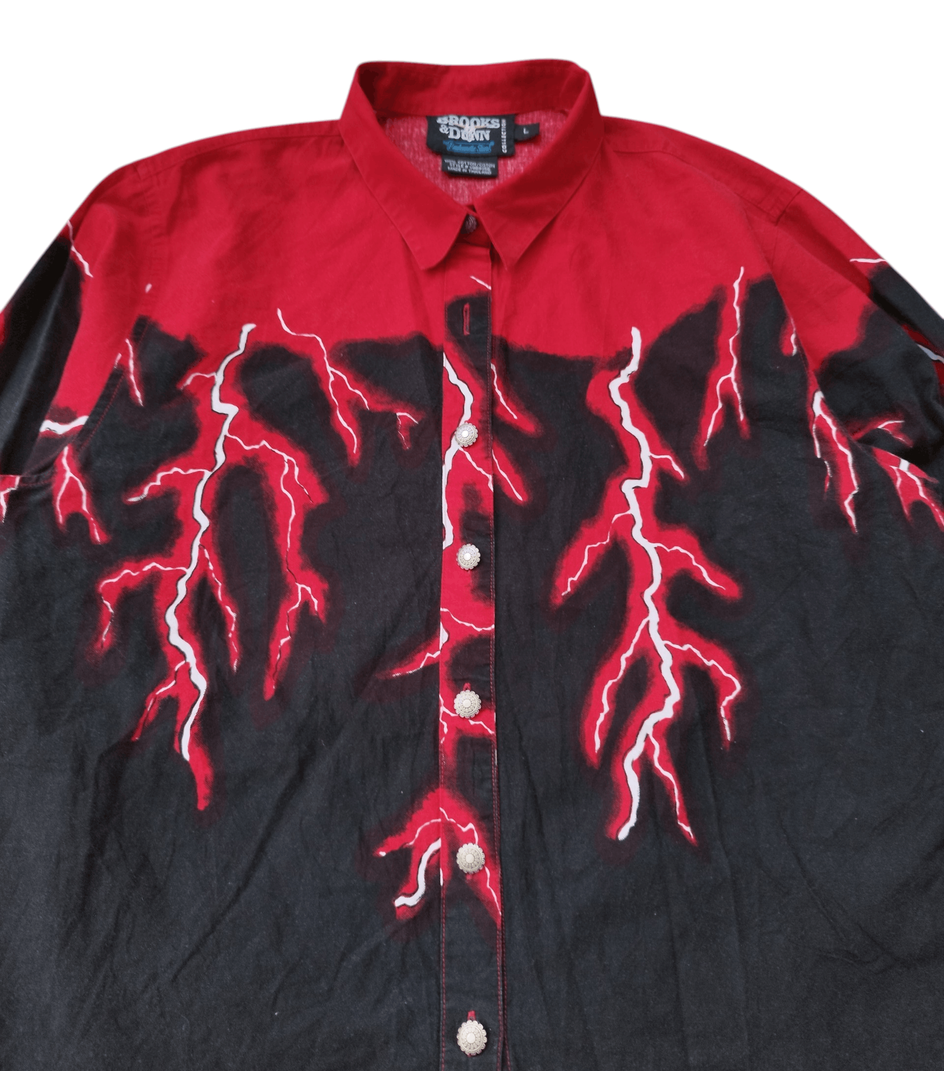 Other Vintage Brooks and dunn thunderbolt print shirt Size L / US 10 / IT 46 - 2 Thumbnail
