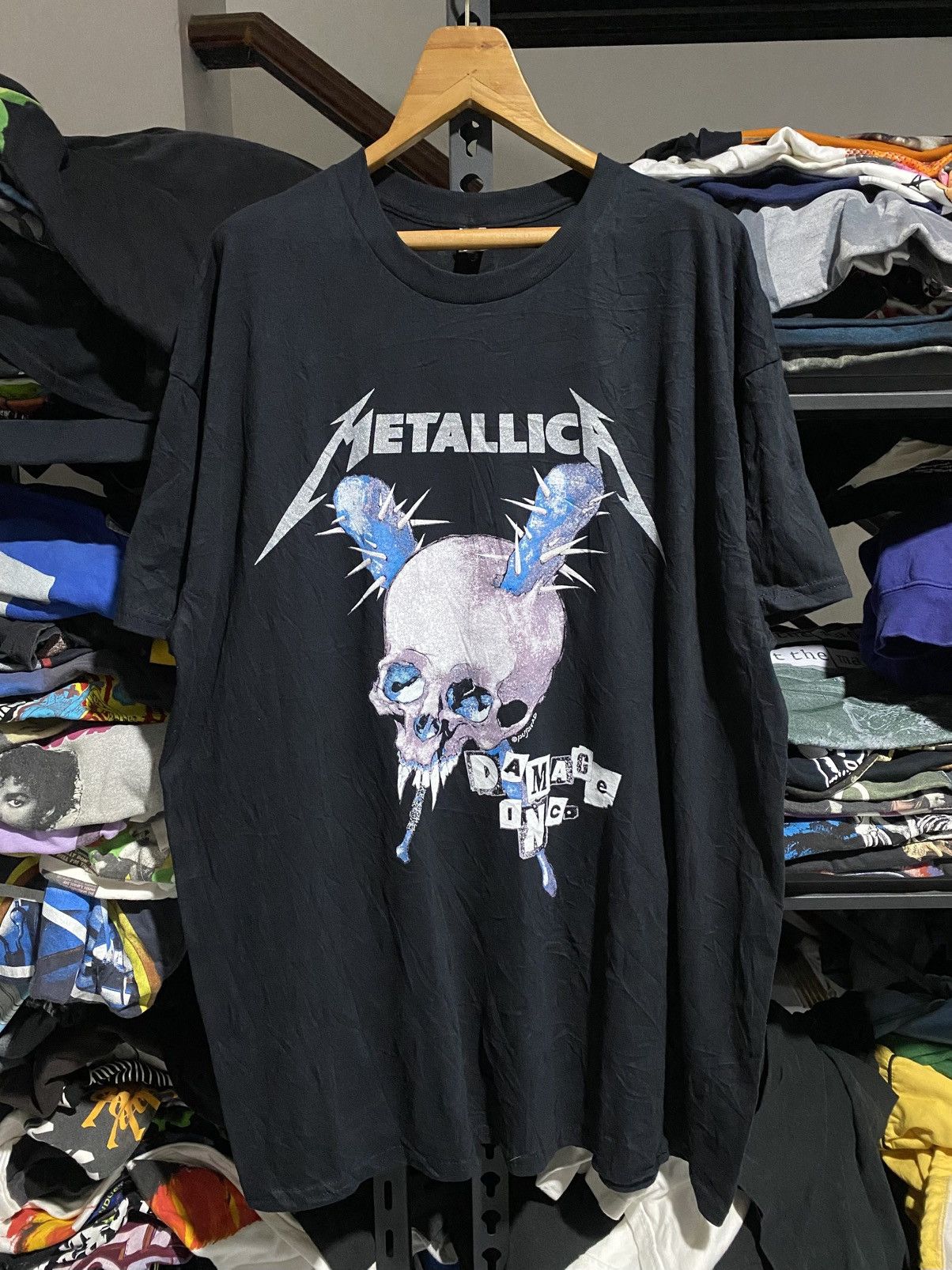 Metallica METALLICA PUSHEAD BAND TEE Size US XL / EU 56 / 4 - 1 Thumbnail