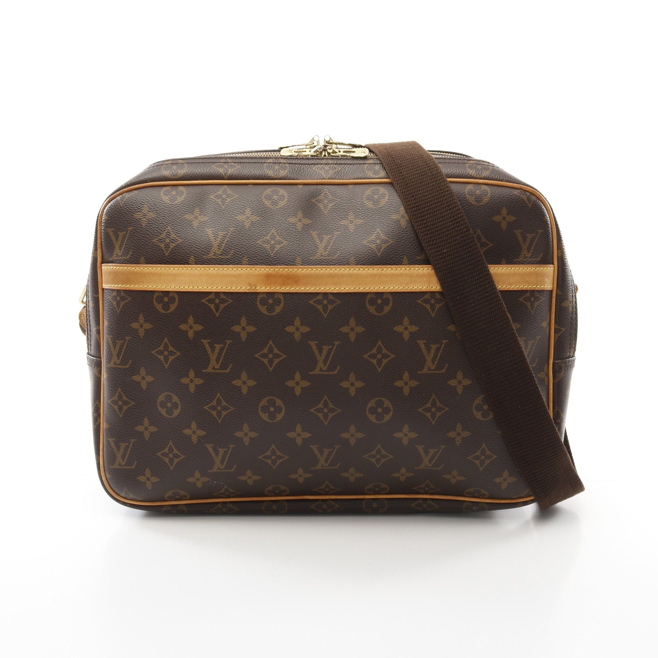 Louis Vuitton Louis Vuitton Reporter Gm Monogram Shoulder Bag Leather Brown Size ONE SIZE - 1 Thumbnail