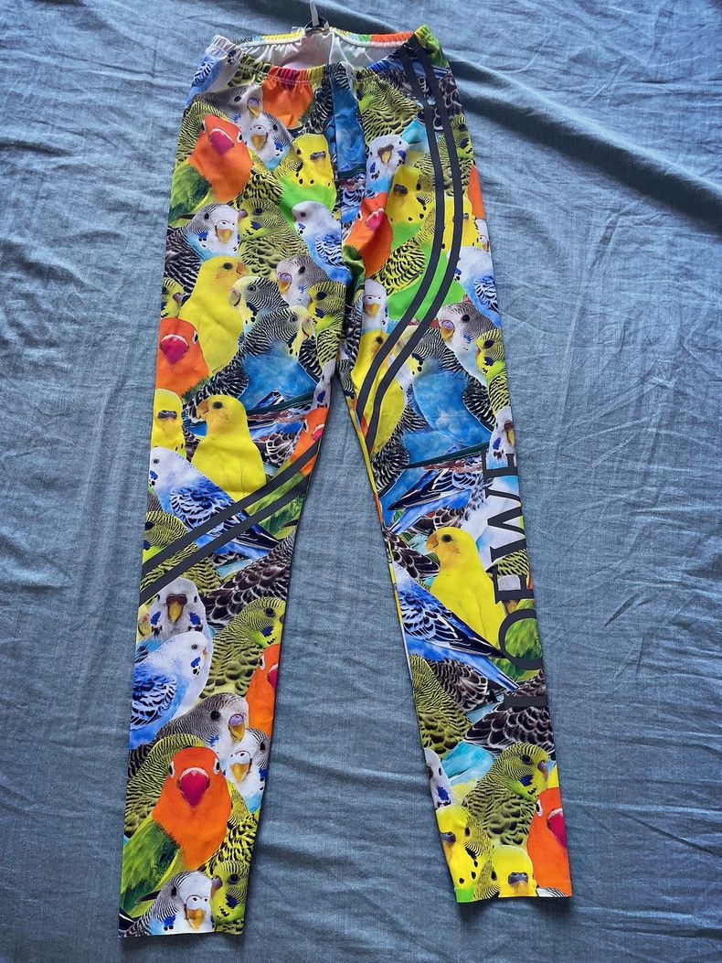Loewe LOEWE Parrot Print Leggings - dmc Size US 30 / EU 46 - 1 Thumbnail