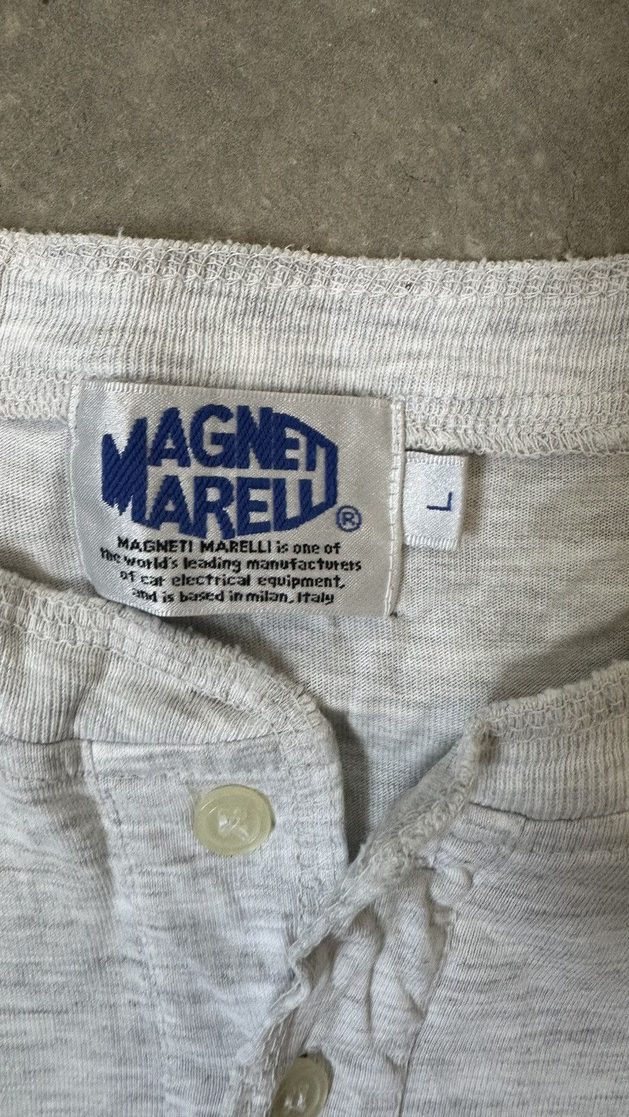 Ferrari VINTAGE MEGNETI MARELLI FERRARI TEE Size US M / EU 48-50 / 2 - 6 Thumbnail