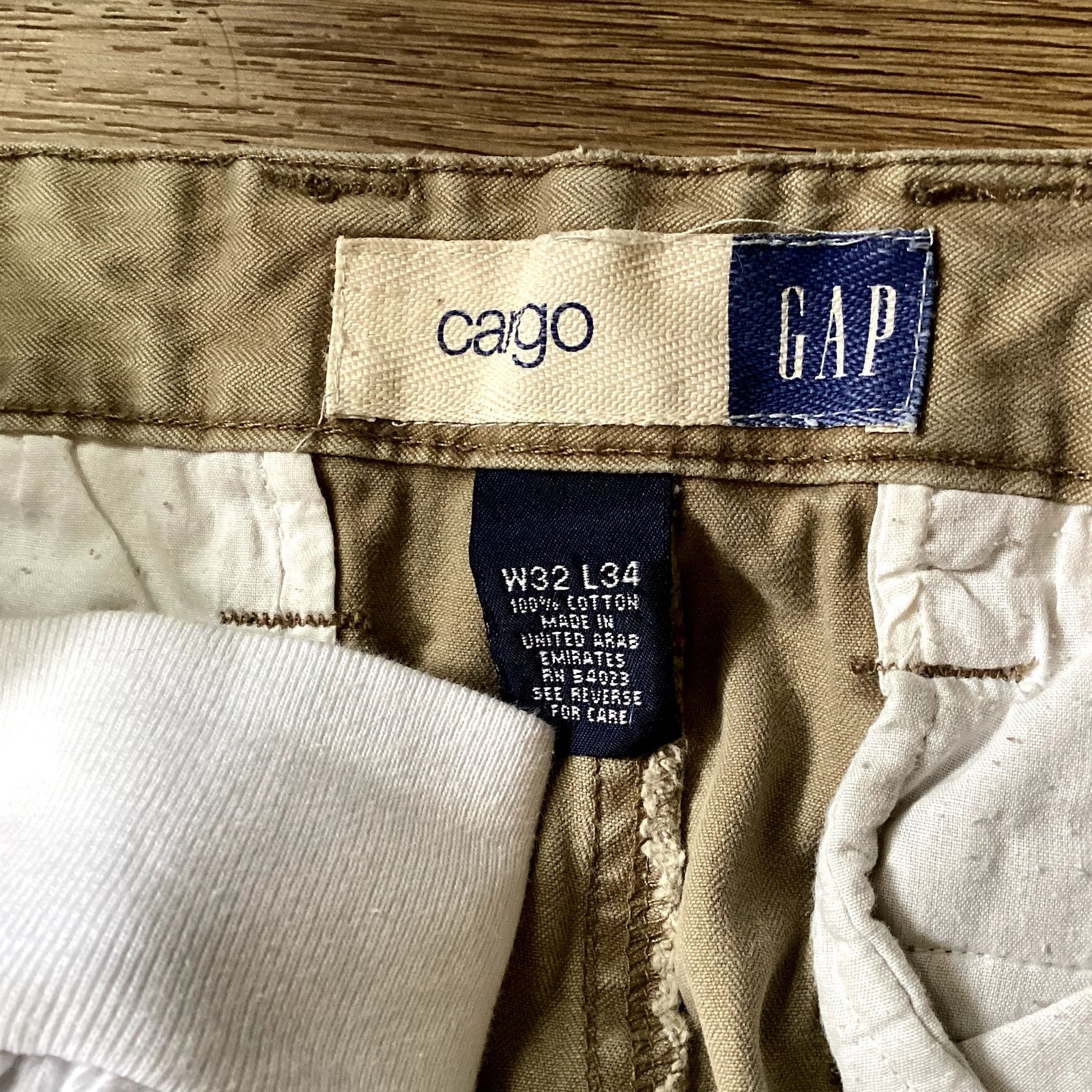 Gap Gap Cargo Khakis- Men's 32 x 34 Size US 32 / EU 48 - 4 Thumbnail