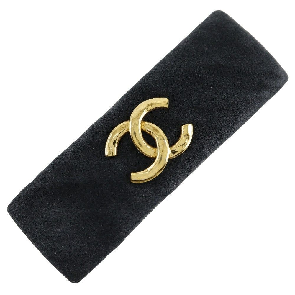 Chanel Chanel Coco mark barette Gold plated Size ONE SIZE - 1 Thumbnail