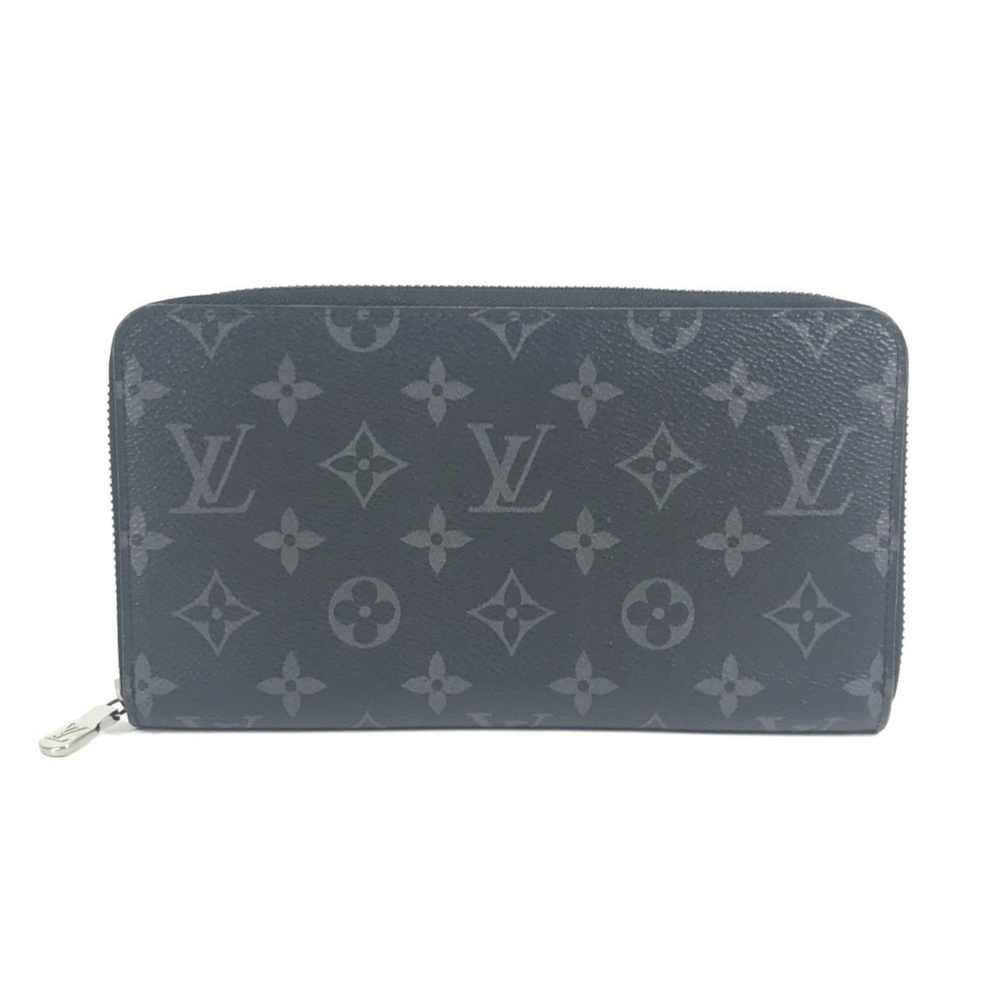 Louis Vuitton LOUIS VUITTON M82081 Monogram Eclipse Zippy Organizer NM Round Zipper Long Wallet in Canvas, Black for Men and Women Size ONE SIZE - 1 Thumbnail