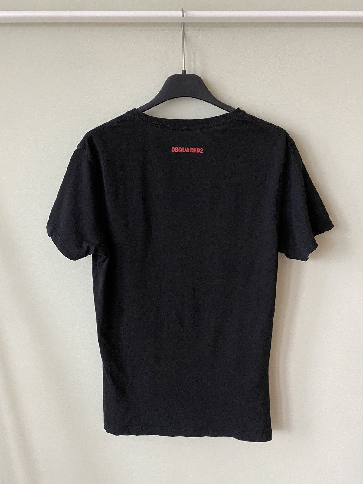 Dsquared2 × Vintage Dsquared2 vintage v neck logo t shirt Size US M / EU 48-50 / 2 - 2 Thumbnail