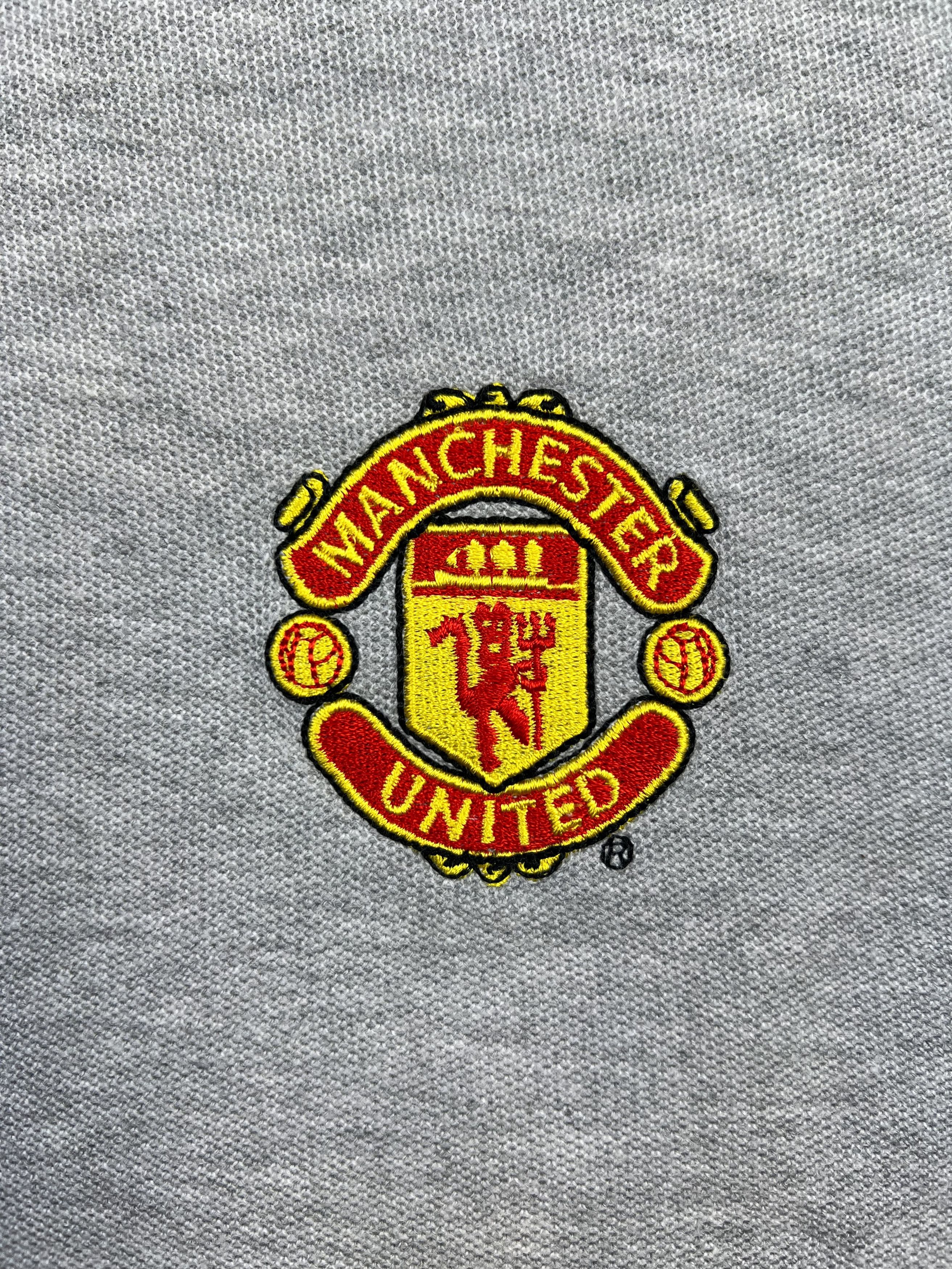 Nike Nike x Manchester United Polo Shirt Gray XL Size US XL / EU 56 / 4 - 8 Thumbnail