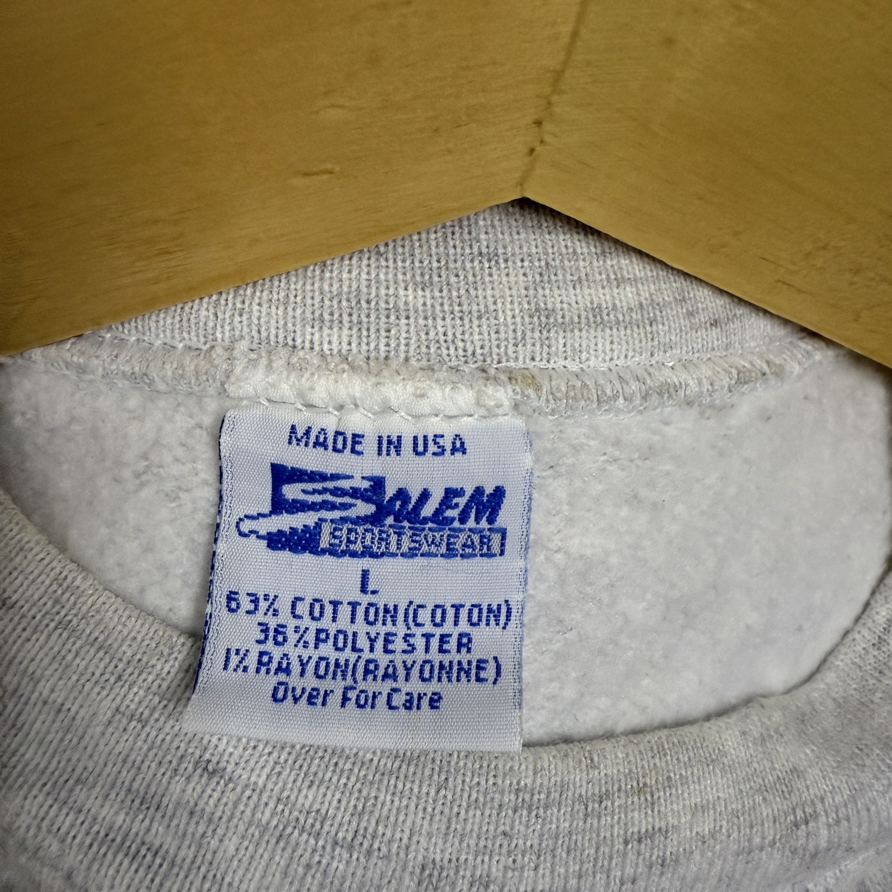 Salem Sportswear Salem x michael jordan vintage Nba sweatshirt 80s Size US L / EU 52-54 / 3 - 4 Thumbnail