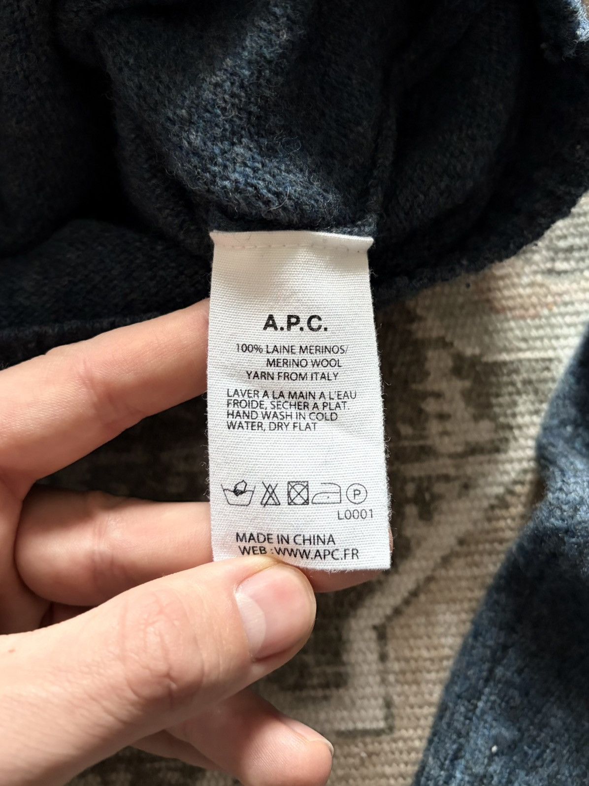 A.P.C. A.P.C. Vintage Merino Wool Cardigan Sweater Size US L / EU 52-54 / 3 - 4 Thumbnail
