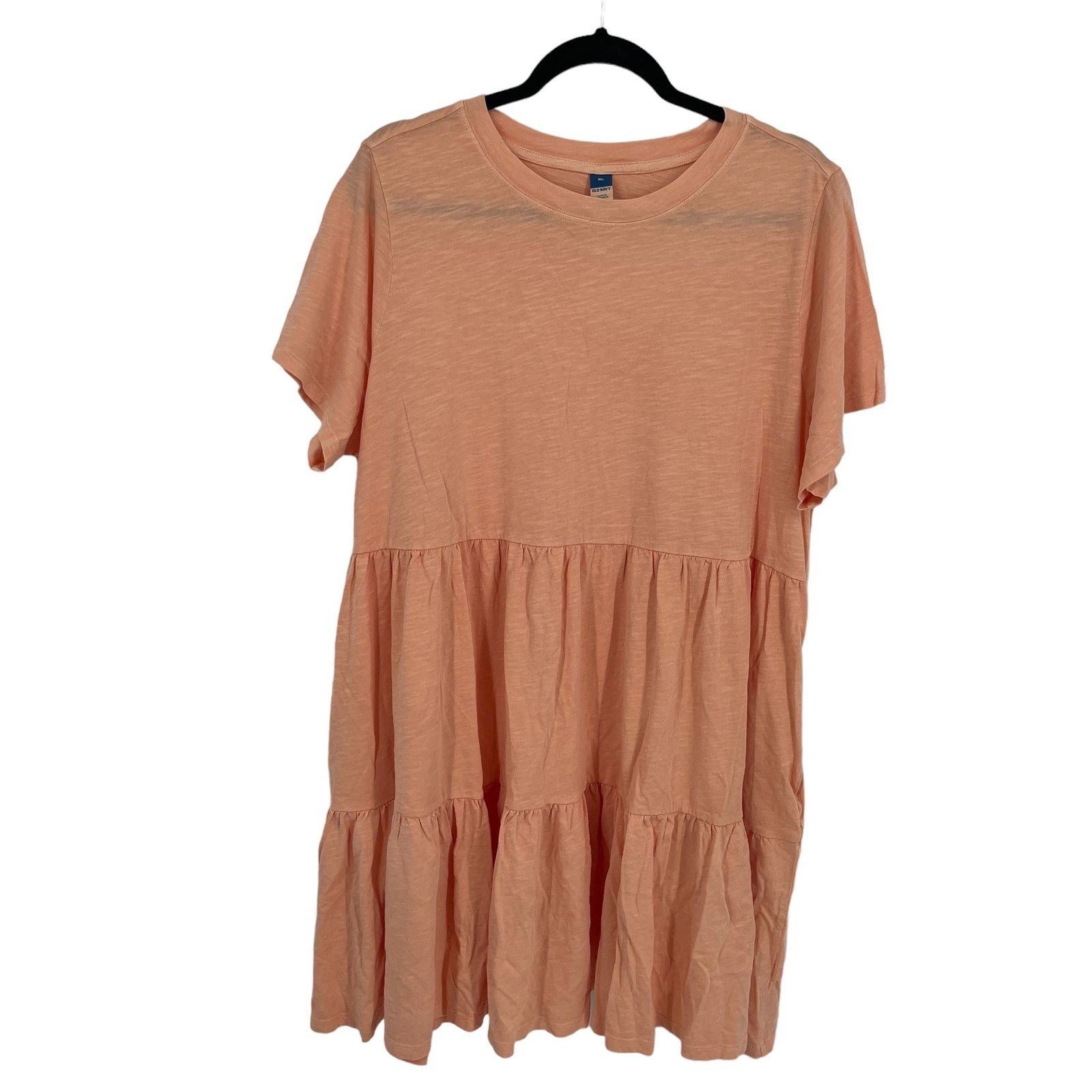 Old Navy Old Navy Short Sleeve Orange Lightweight Pocket Dress Sz XL Size XL / US 12-14 / IT 48-50 - 4 Thumbnail