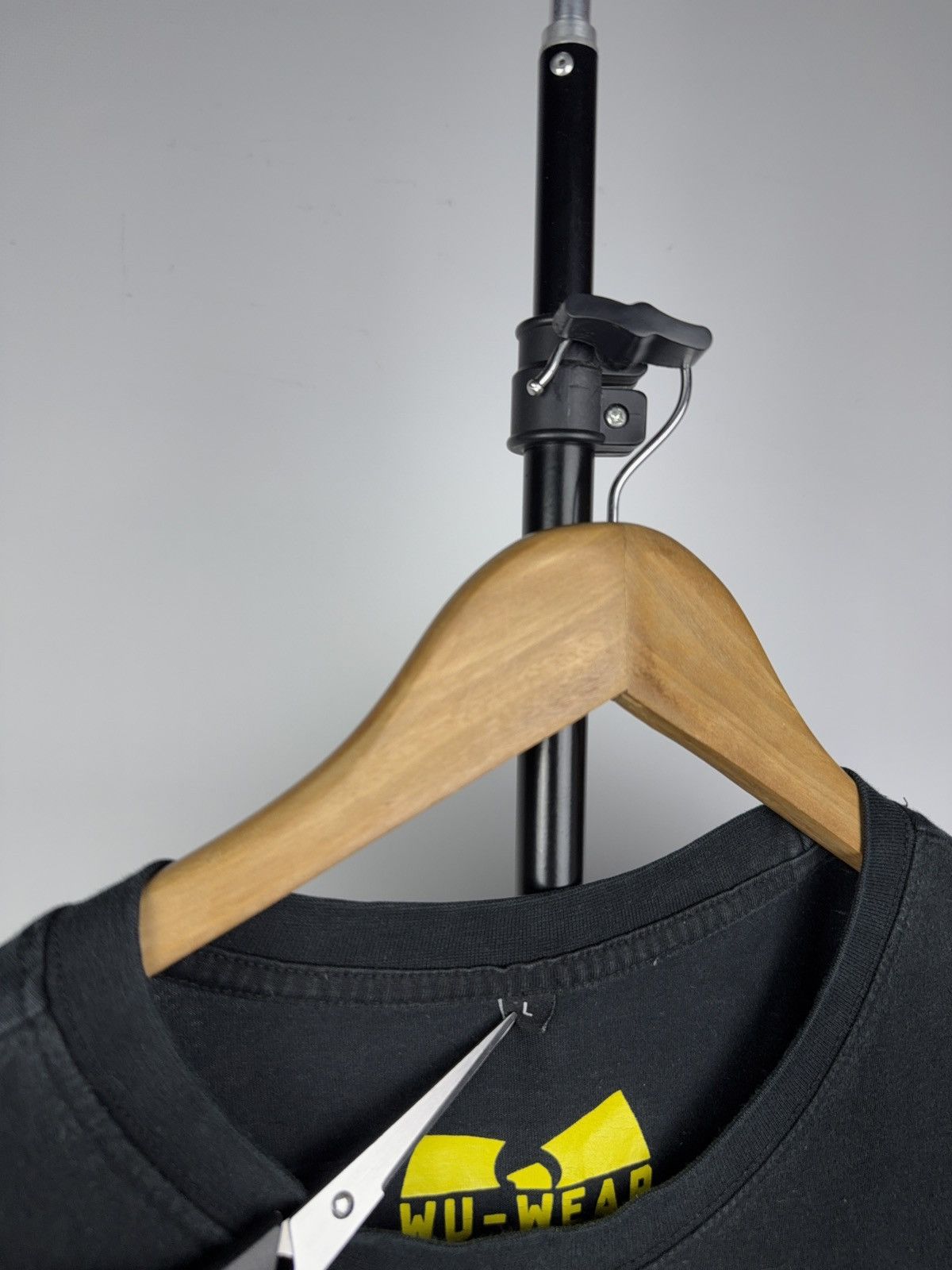 Wu-Tang Clan 00s Wu-Wear Wu-Tang Clan Black Tee Vintage Hip Hop Shirt Size US L / EU 52-54 / 3 - 7 Thumbnail