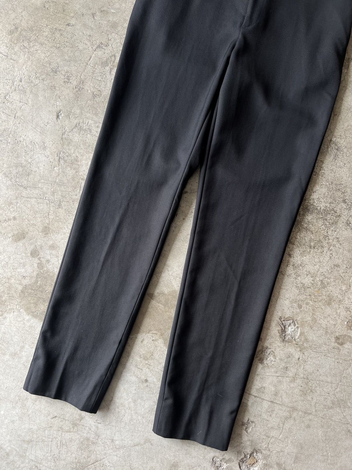 Celine Celine - Hedi Slimane S/S19 Wool Front Band Trouser Size 28" / US 6 / IT 42 - 7 Thumbnail