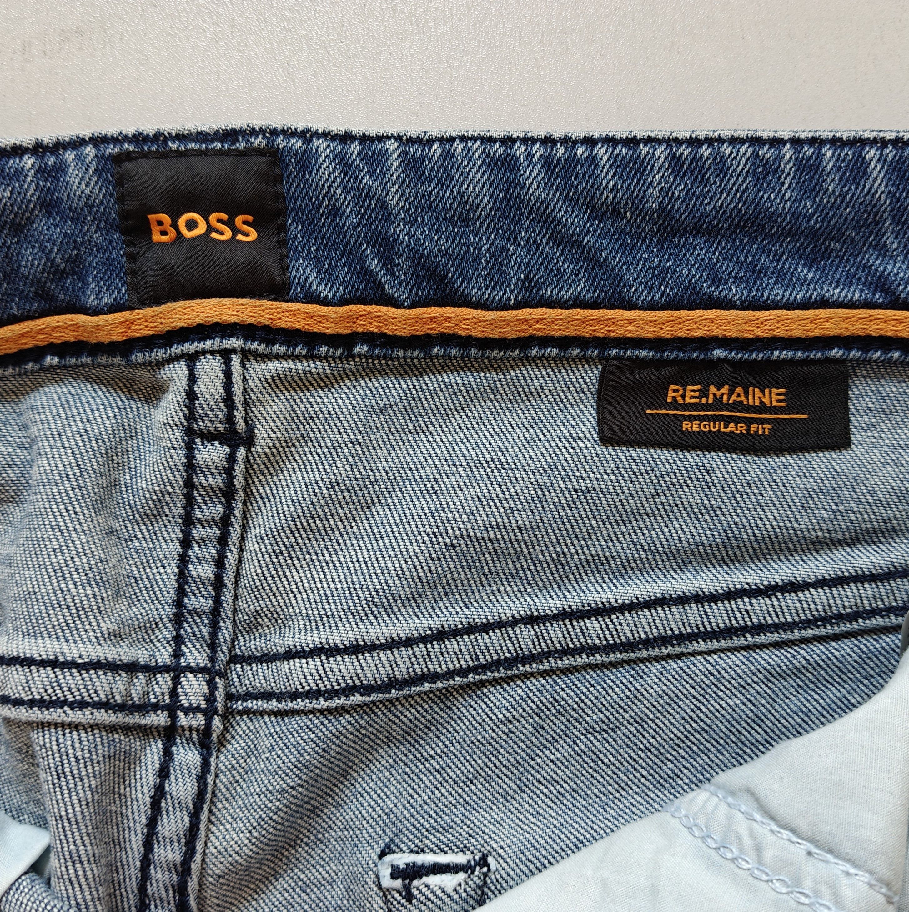 Hugo Boss BOSS RE.MAINE Regular fit men's Jeans Free Shipping T/6085 Size US 31 - 7 Thumbnail