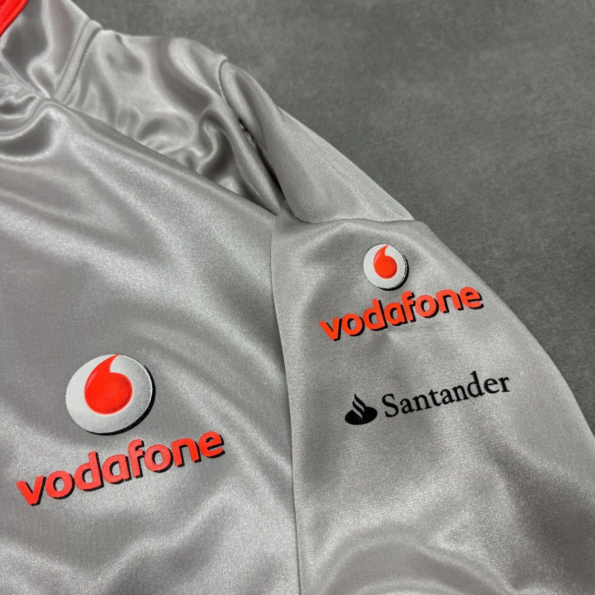 Formula 1 Formula 1 Vodafone McLaren Mercedes Hamilton Racing Jersey Size US S / EU 44-46 / 1 - 12 Thumbnail