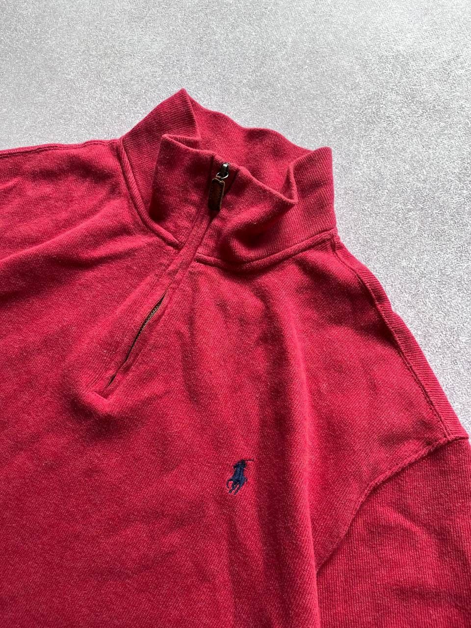 Polo Ralph Lauren × Vintage Vintage Polo Ralph Lauren Quarter Zip Sweater Y2K XL Size US XL / EU 56 / 4 - 3 Thumbnail
