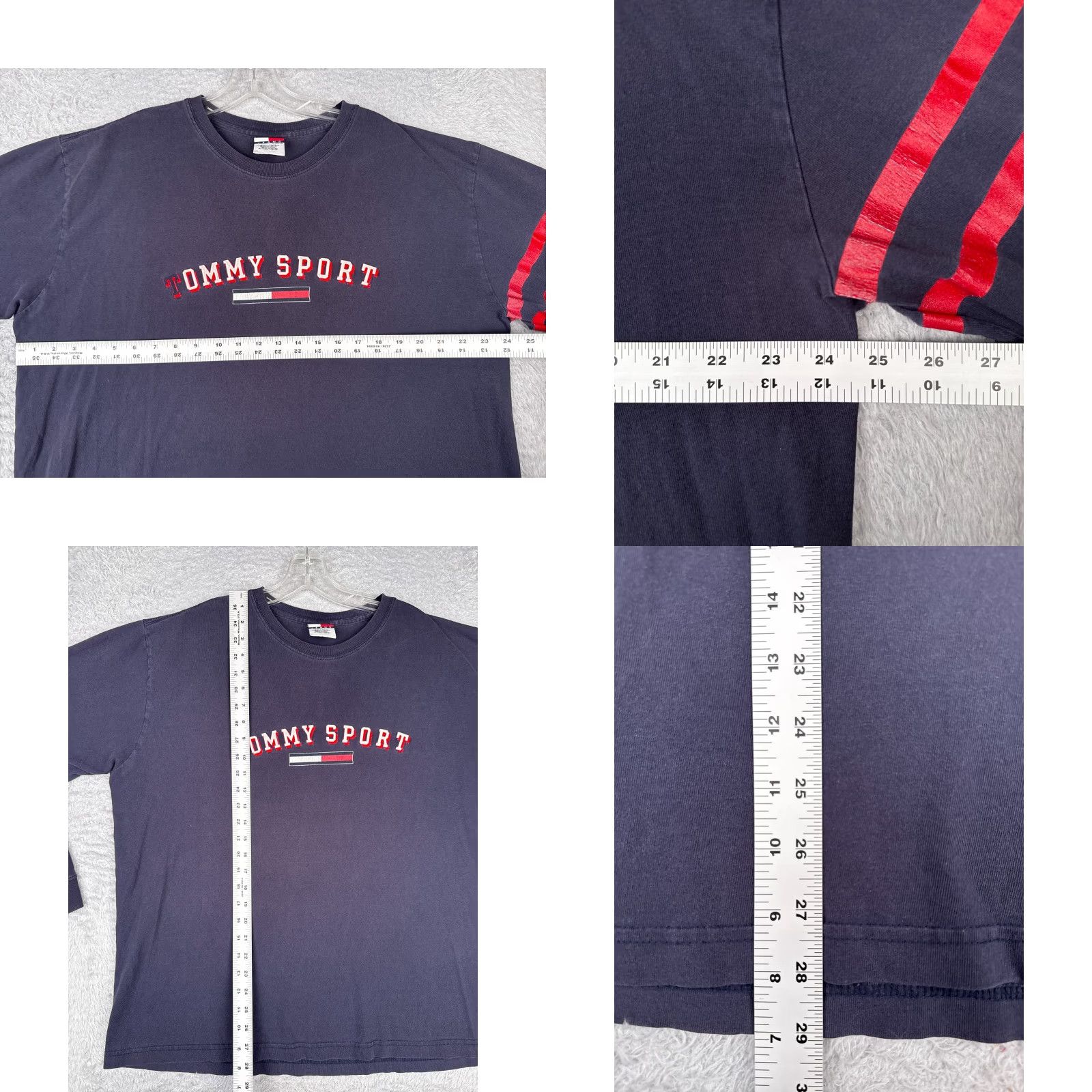 Tommy Hilfiger Tommy Hilfiger Jeans Shirt Adult XL Blue Long Sleeve Crew Cotton Size US XL / EU 56 / 4 - 8 Thumbnail
