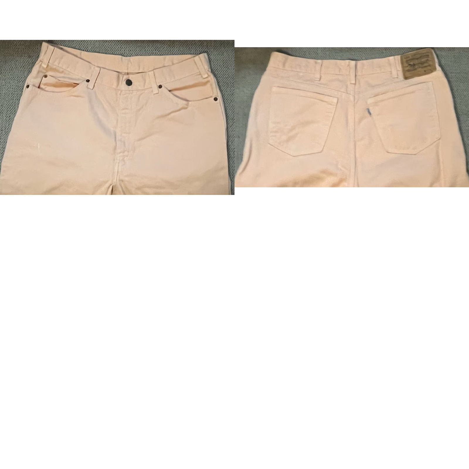 Levi's VINTAGE Levi's Jeans Men’s 80s 90s Salmon Orange Denim 36x32 5-Pocket Straight 40550-8641 Regular (USA) Mens Size US 36 / EU 52 - 8 Thumbnail