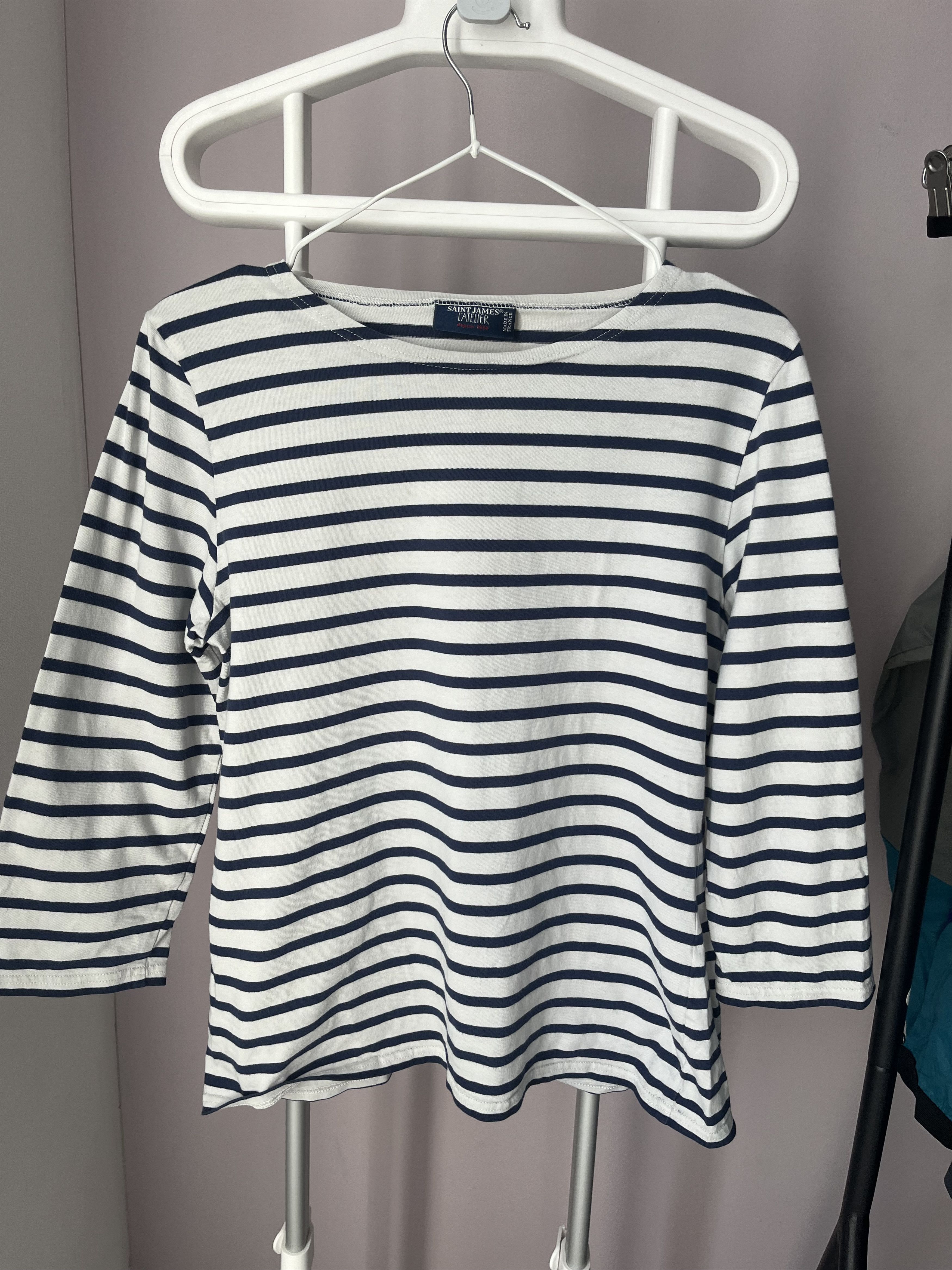 Saint James Saint James striped long-sleeved T-shirt Size S / US 4 / IT 40 - 1 Thumbnail