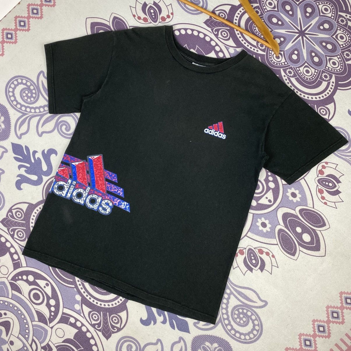 Adidas Rare🔥Vintage Adidas Shirt Big Logo Spell Out Size US M / EU 48-50 / 2 - 3 Thumbnail