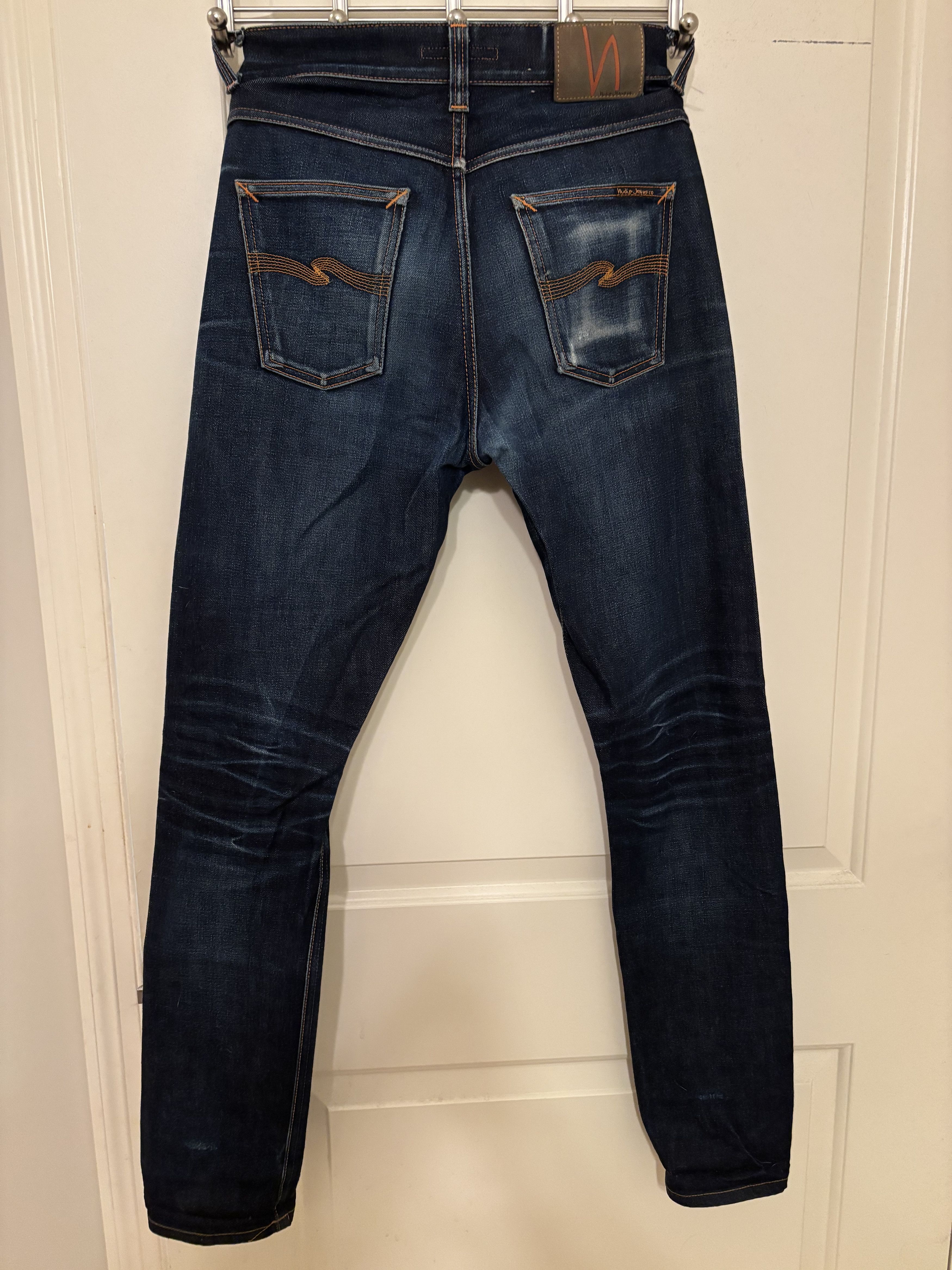 Nudie Jeans Nudie Denim Lean Dean Raw Dry Japan Selvedge Size US 30 / EU 46 - 2 Thumbnail