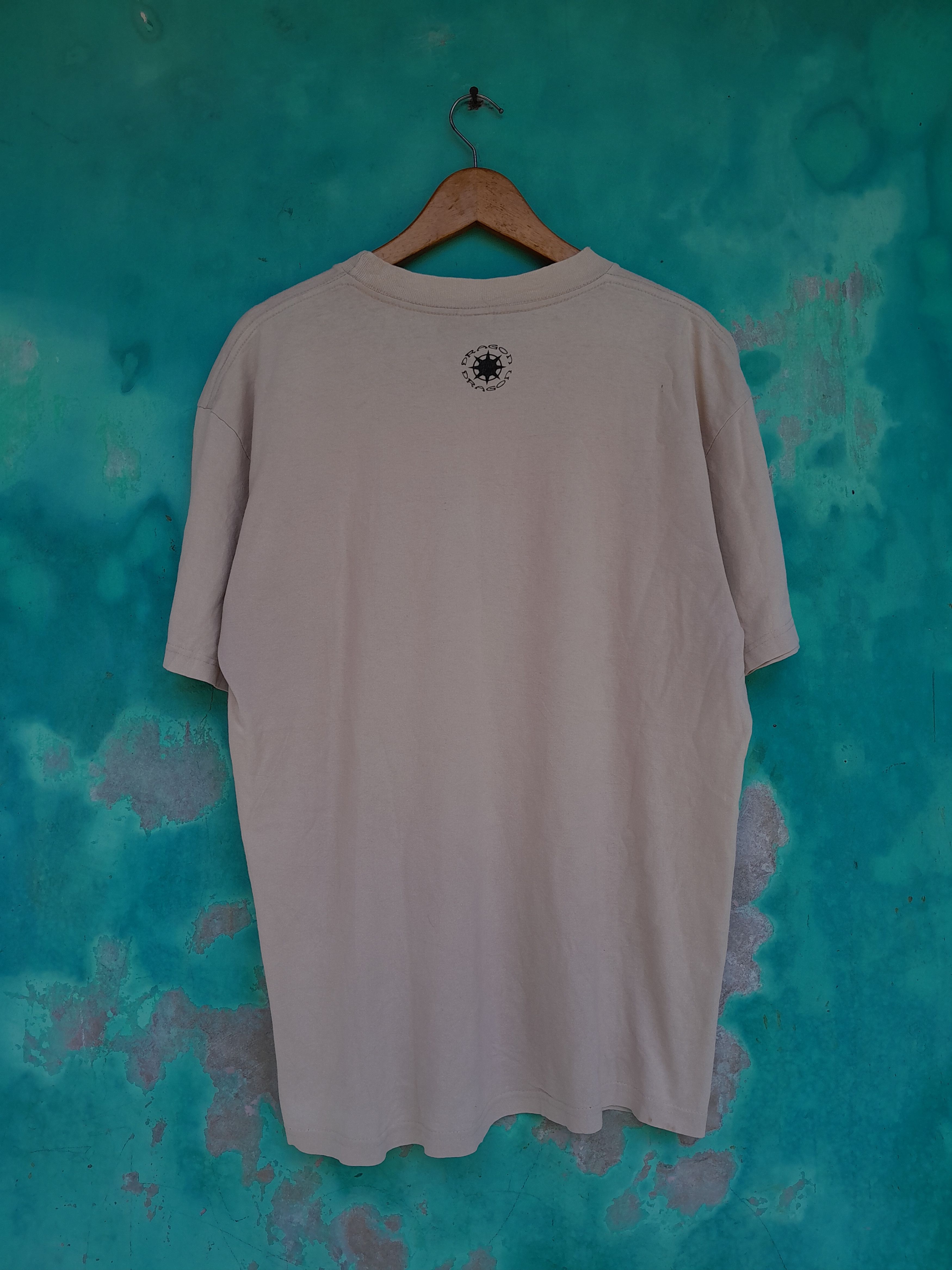 Vintage Vintage 90s DRAGON Skateboard t-shirt Size US L / EU 52-54 / 3 - 2 Thumbnail
