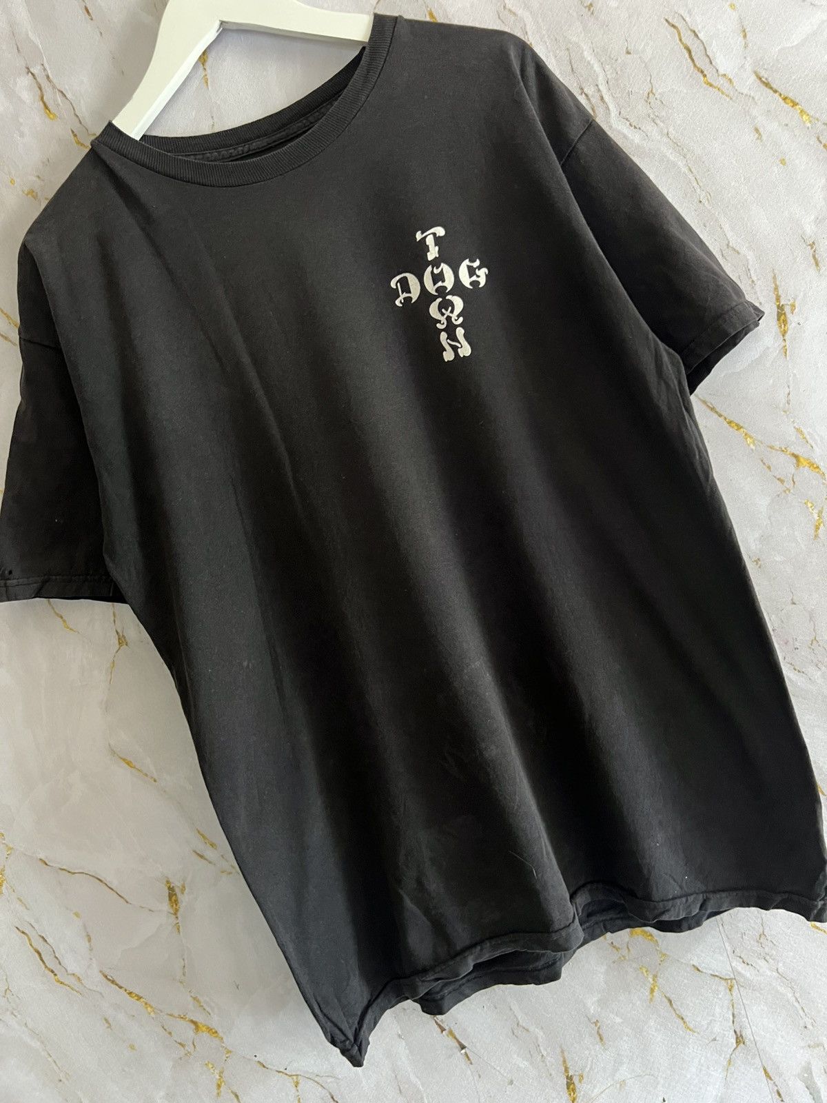 Japanese Brand Dog Torn Graphic Shirt – Distressed Grunge Streetwear Tee Size US L / EU 52-54 / 3 - 3 Thumbnail